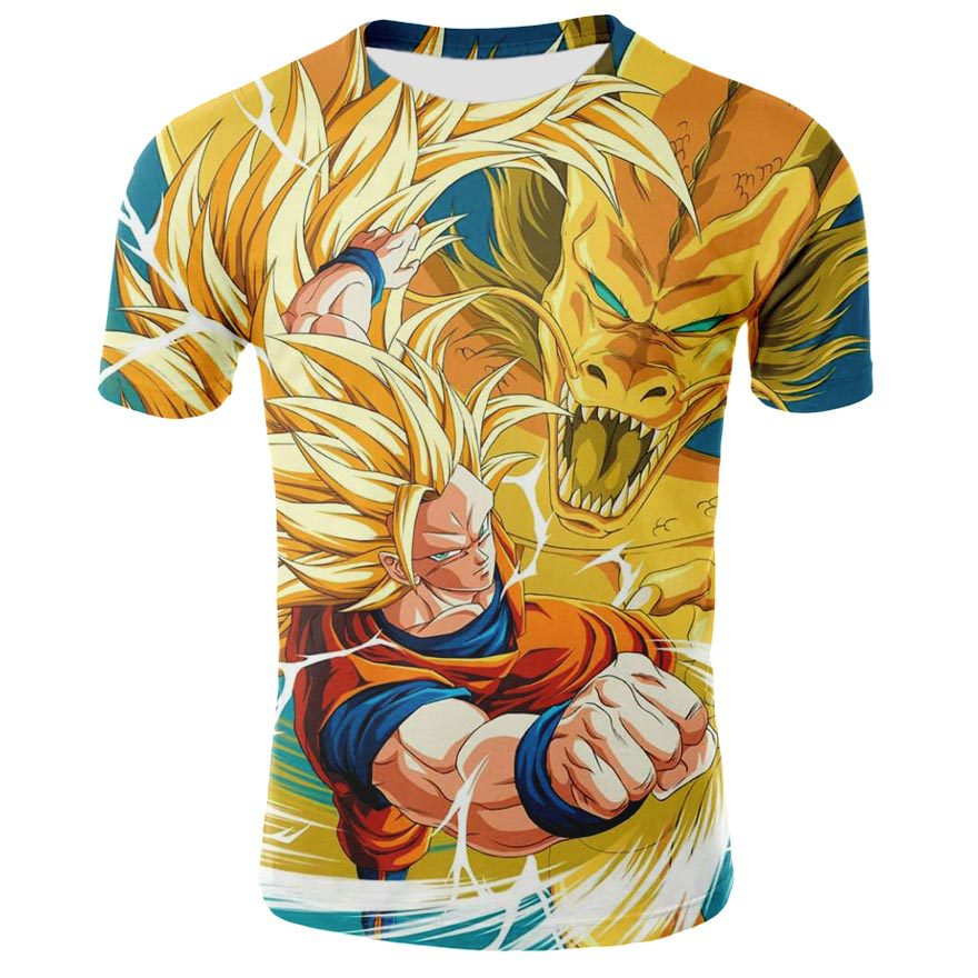 Fridayanime DBZ Little Torankusu Printing Shirt For kids