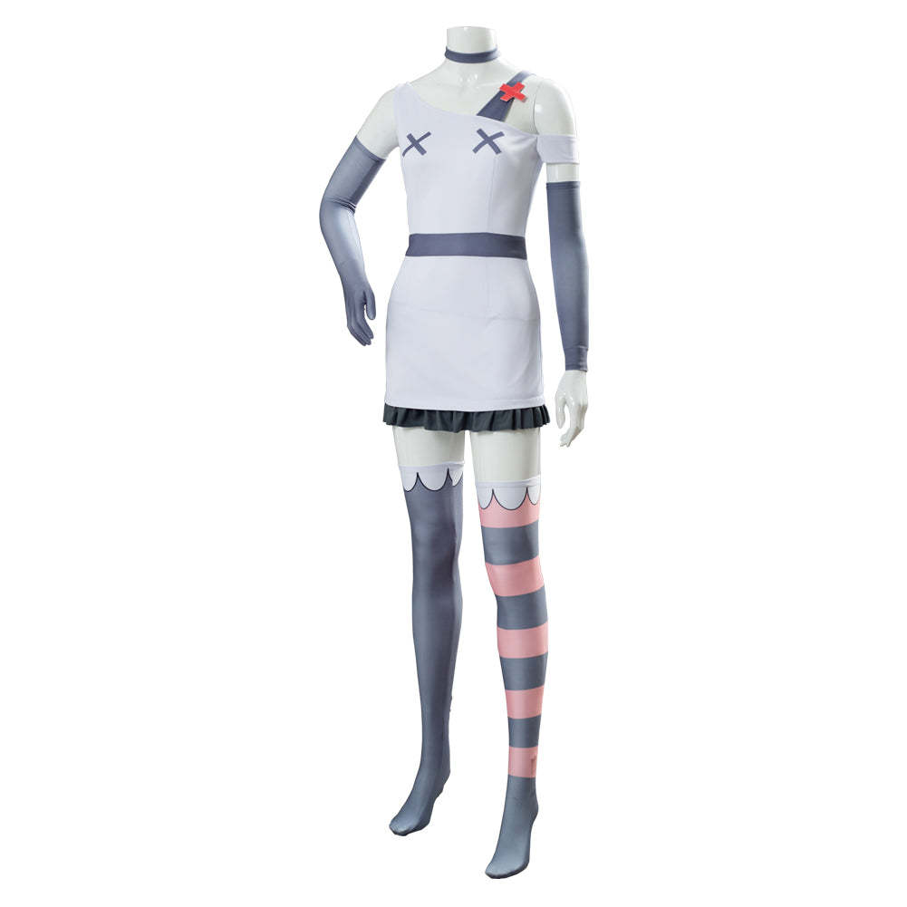 Hazbin Hotel Vaggie Outfit Halloween Carnival Suit Cosplay Costume 