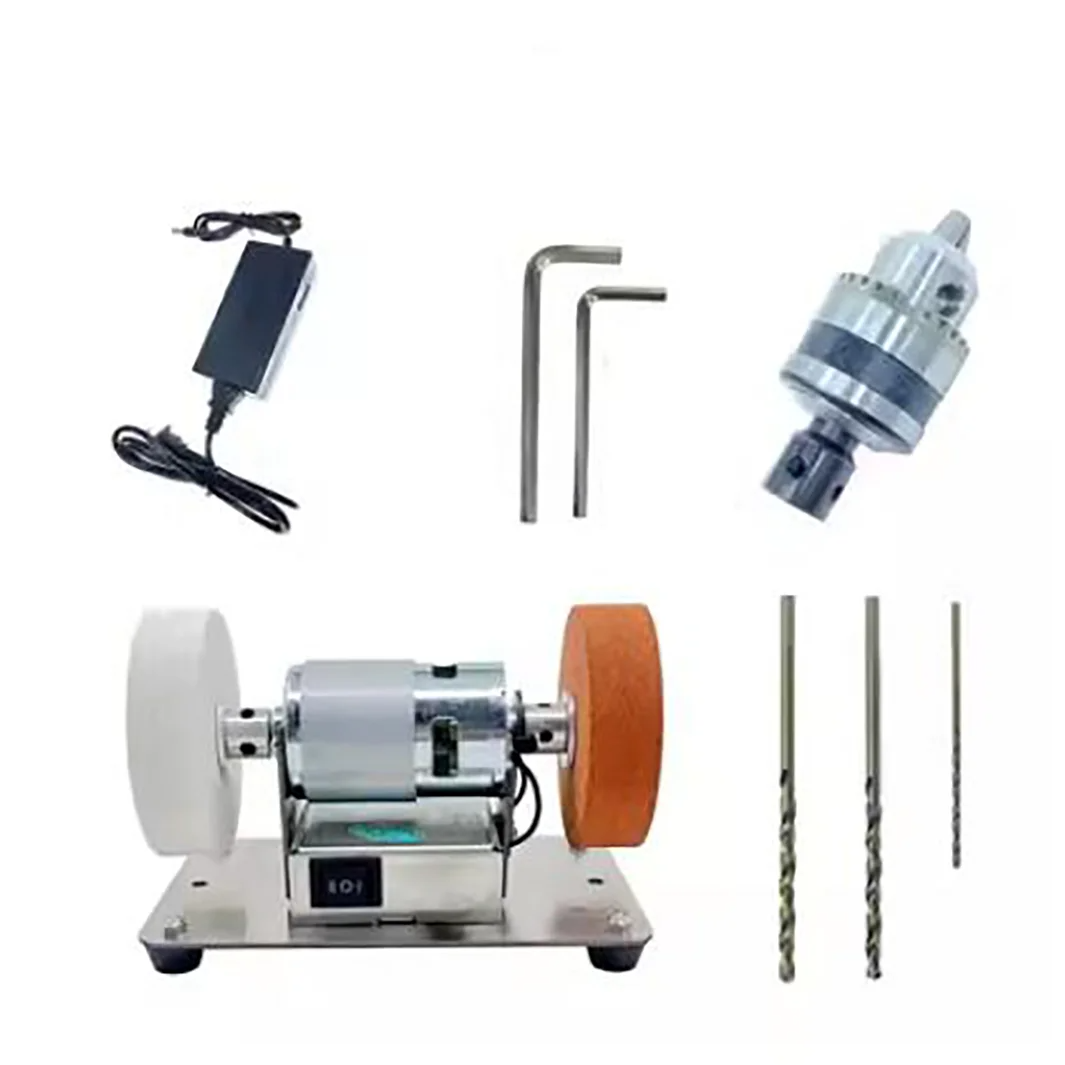 Small Grinder New Electric Benchtop Sander Multi-functional Sanding Polishing Drilling Machine
