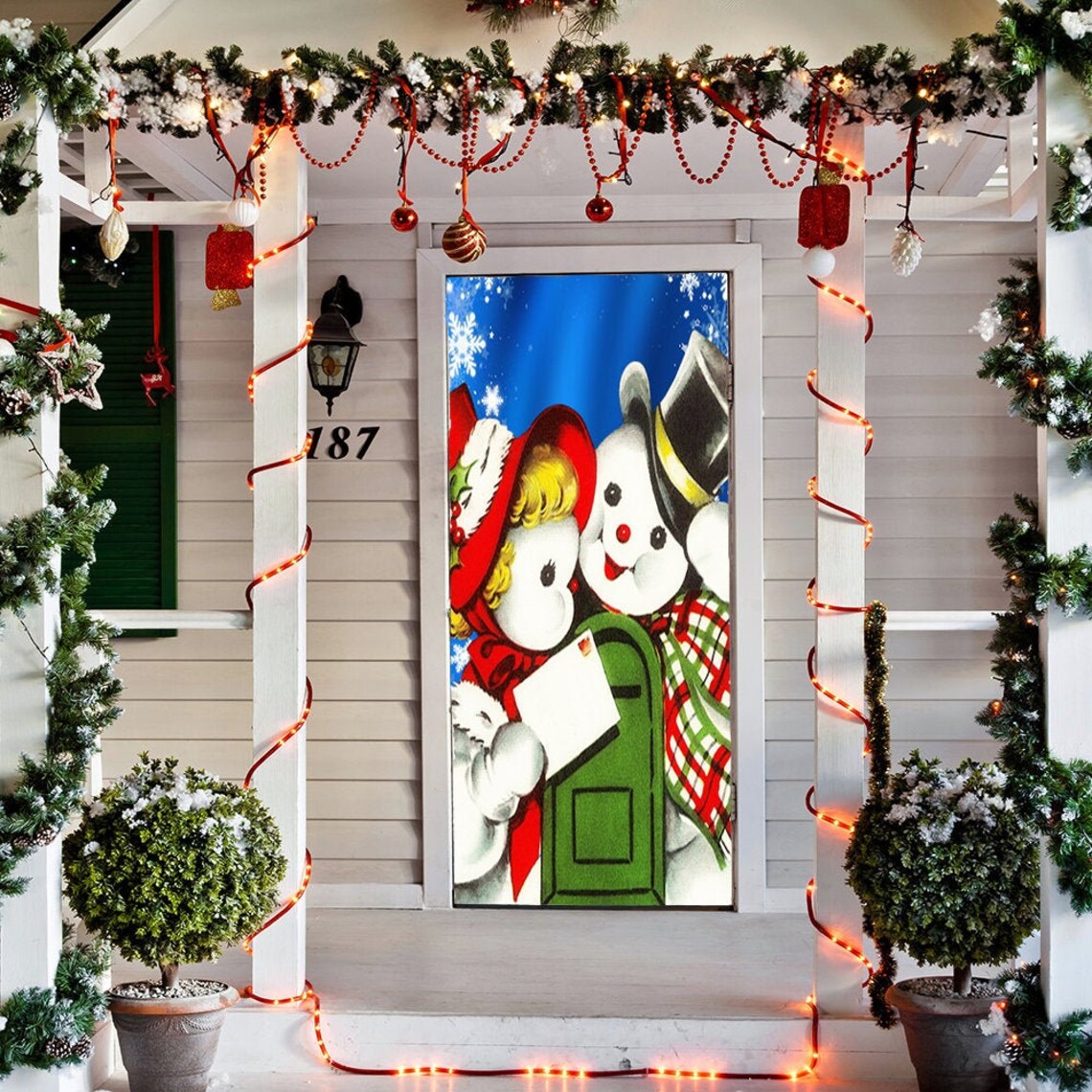 2024 Christmas Door Covers