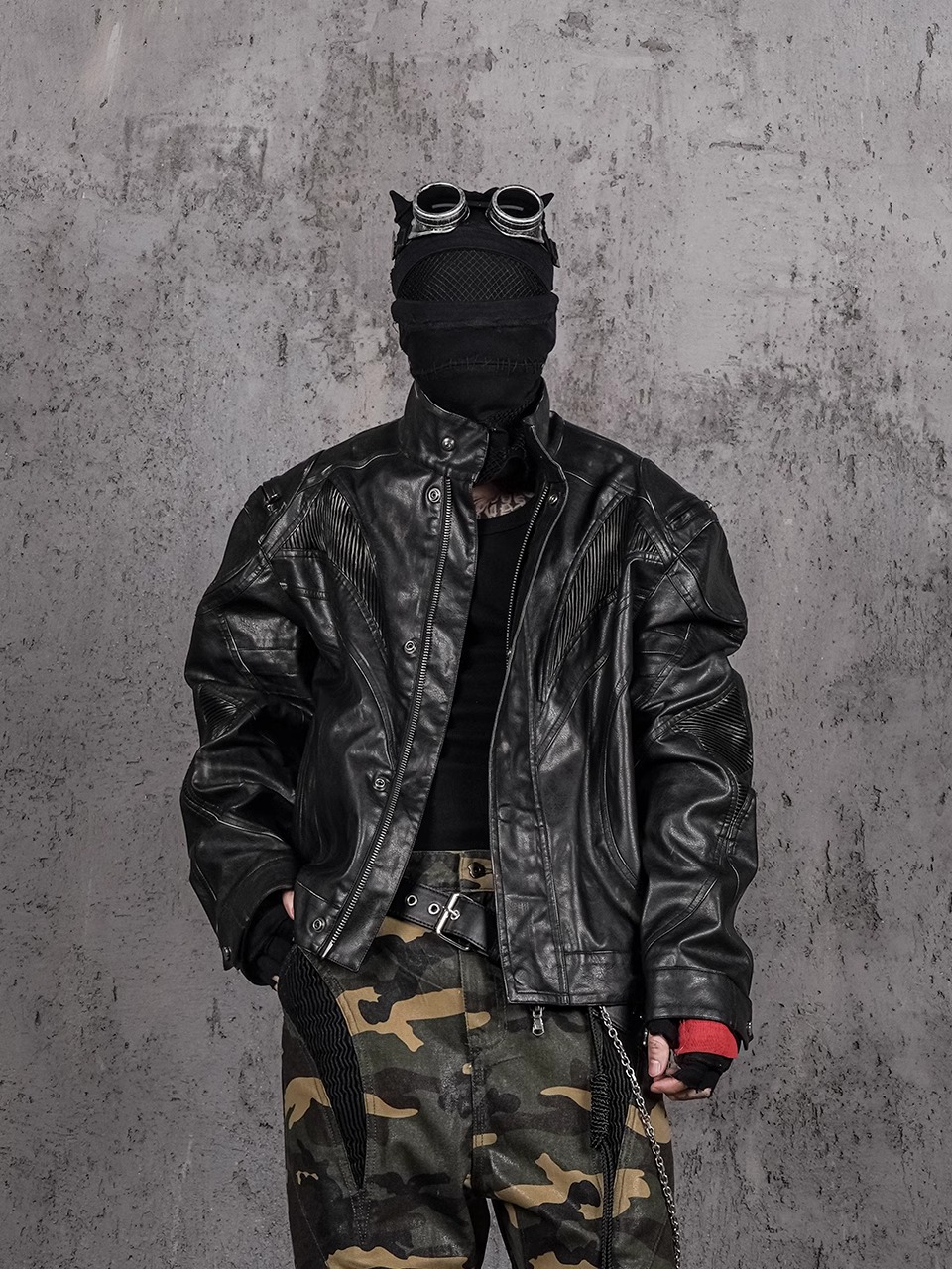 UNDERWATER Nightfang Leather Jacket
