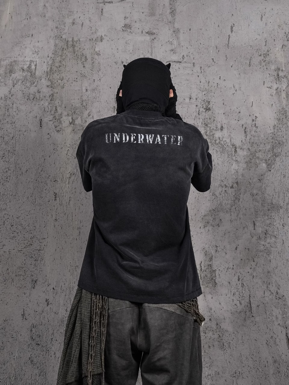 UNDERWATER Faded Curse Pocket Tee