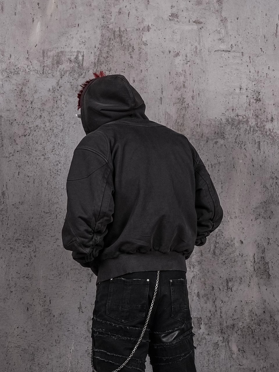 UNDERWATER Fallen Armor Zip-up Hoodie