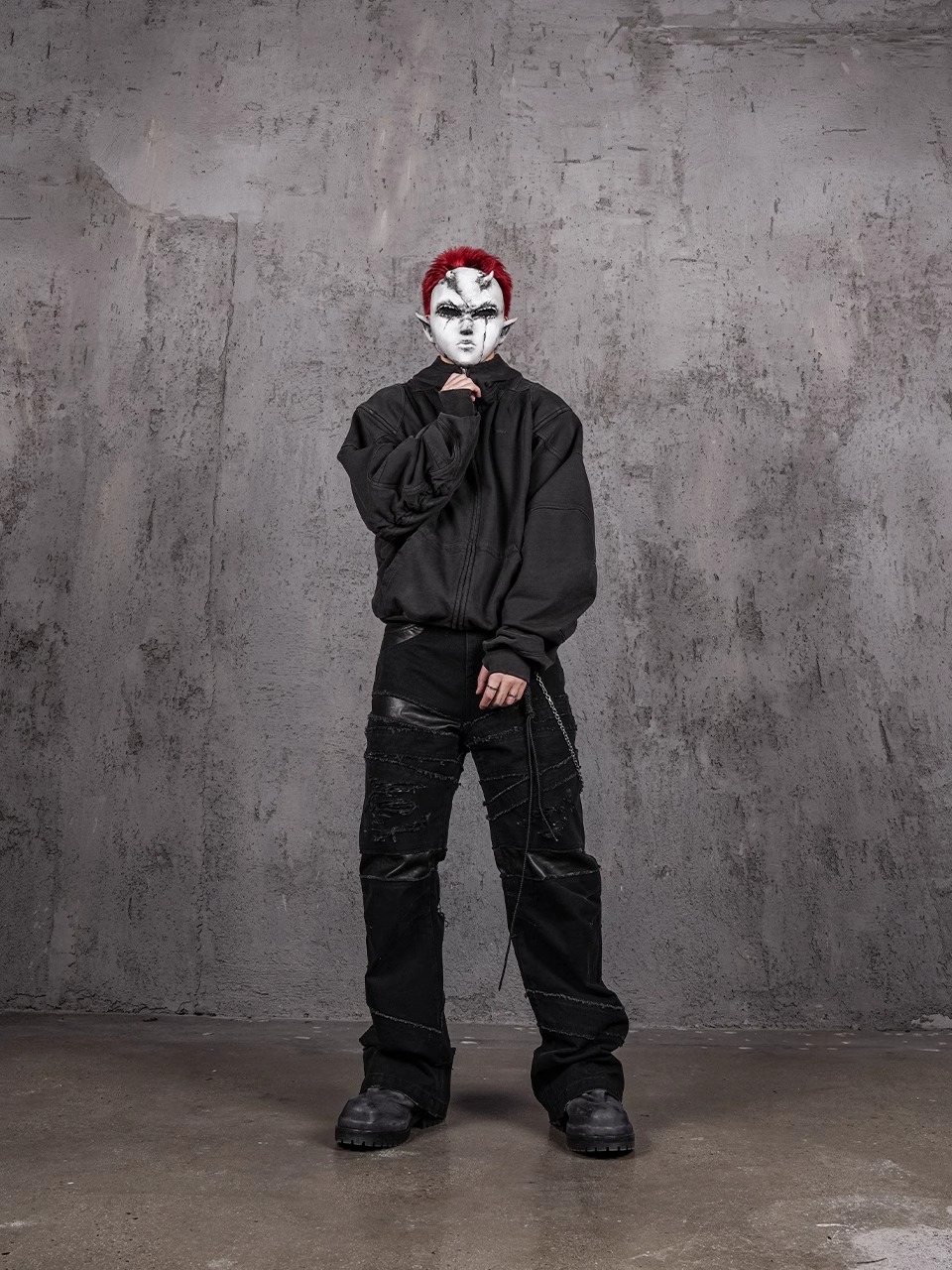 UNDERWATER Fallen Armor Zip-up Hoodie