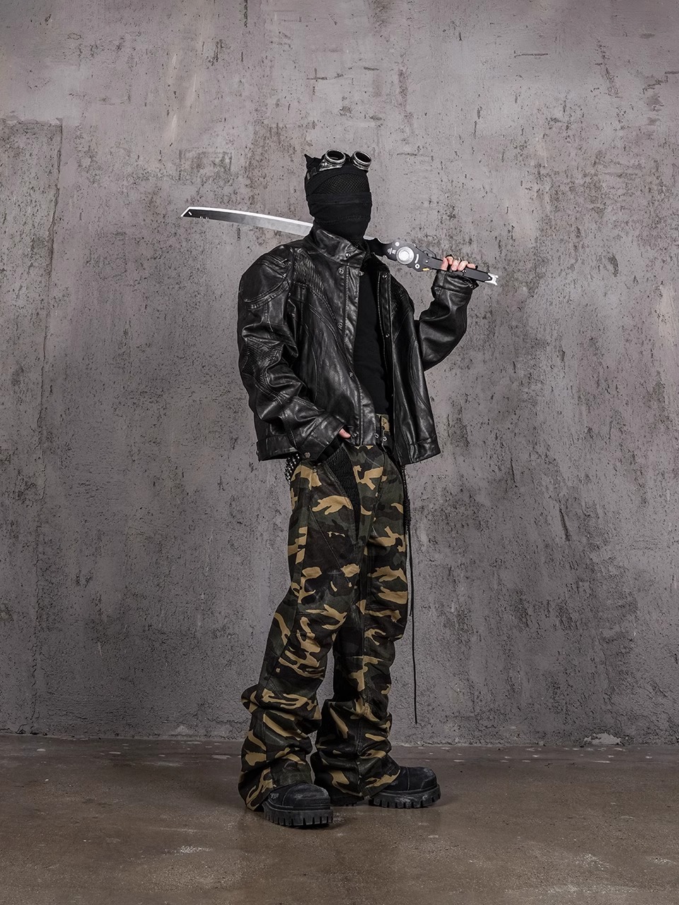 UNDERWATER Nightfang Leather Jacket