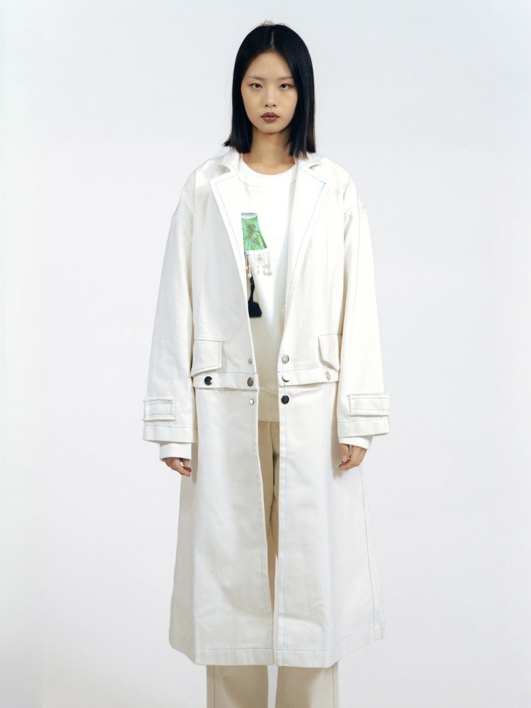 Detachable White Coat