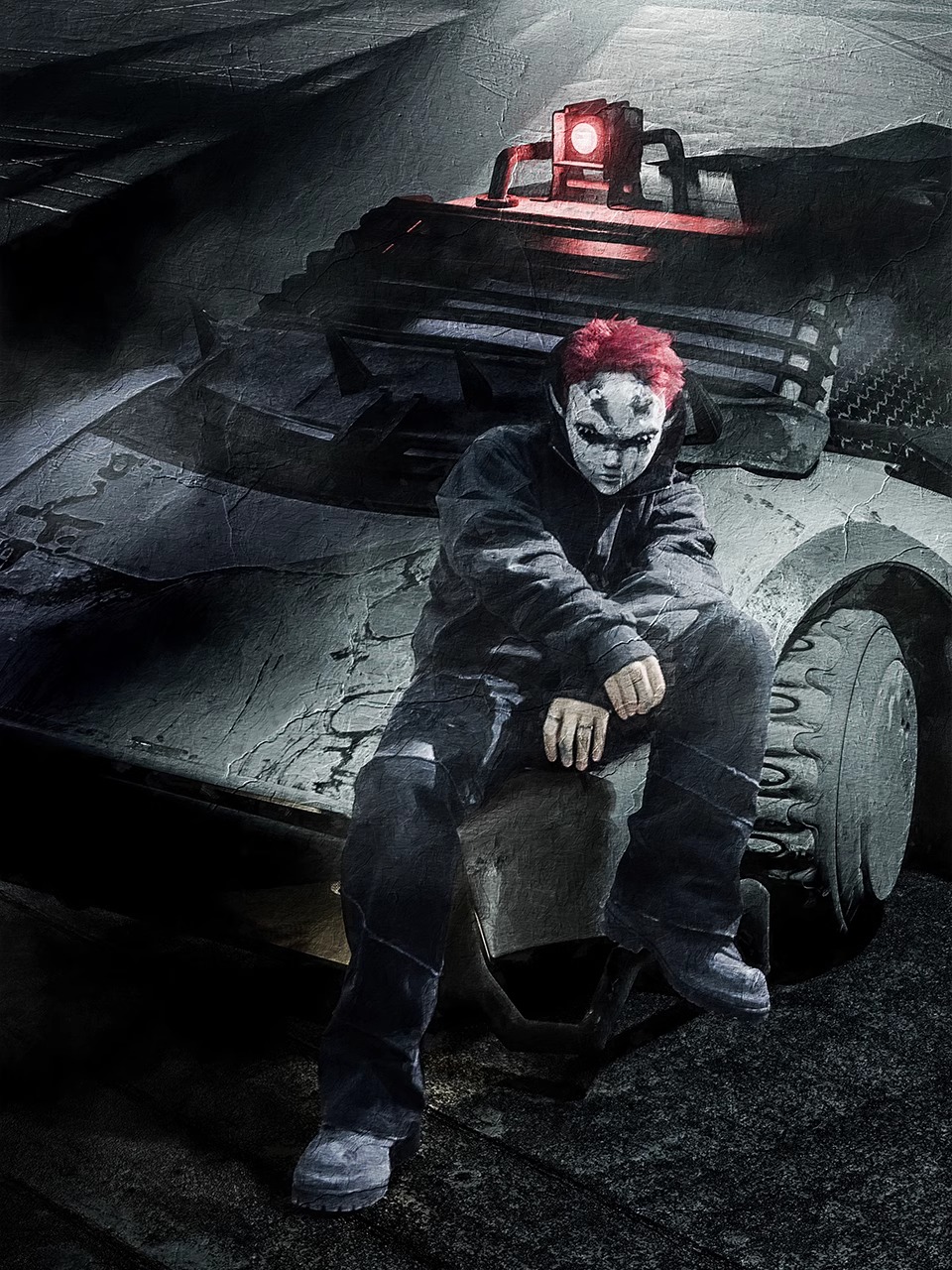 UNDERWATER Fallen Armor Zip-up Hoodie