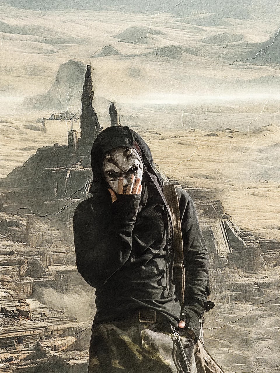 UNDERWATER Wasteland Wrap Durag