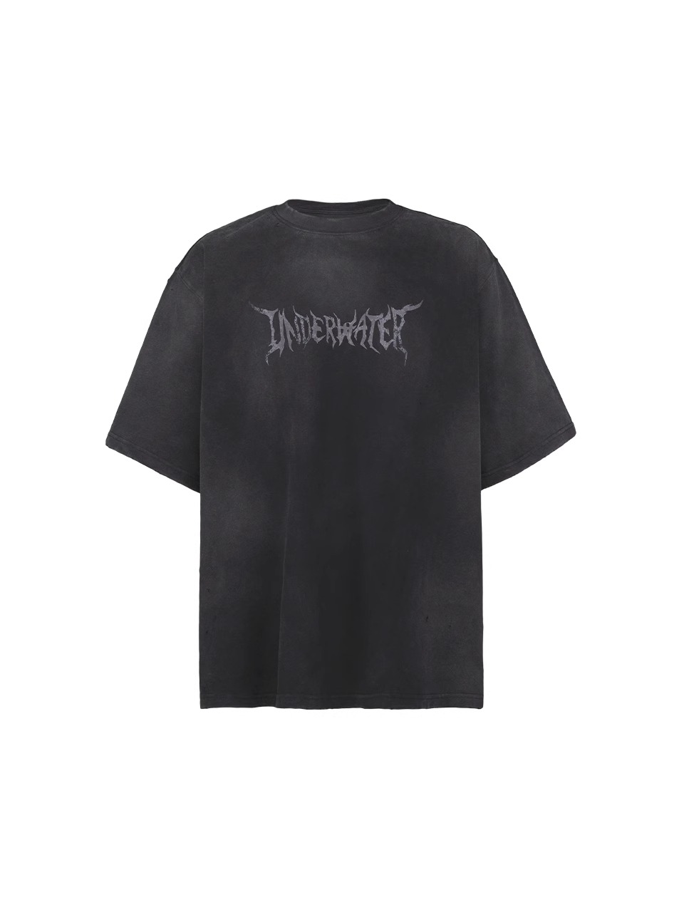 UNDERWATER SS24 Gradient Black Tee