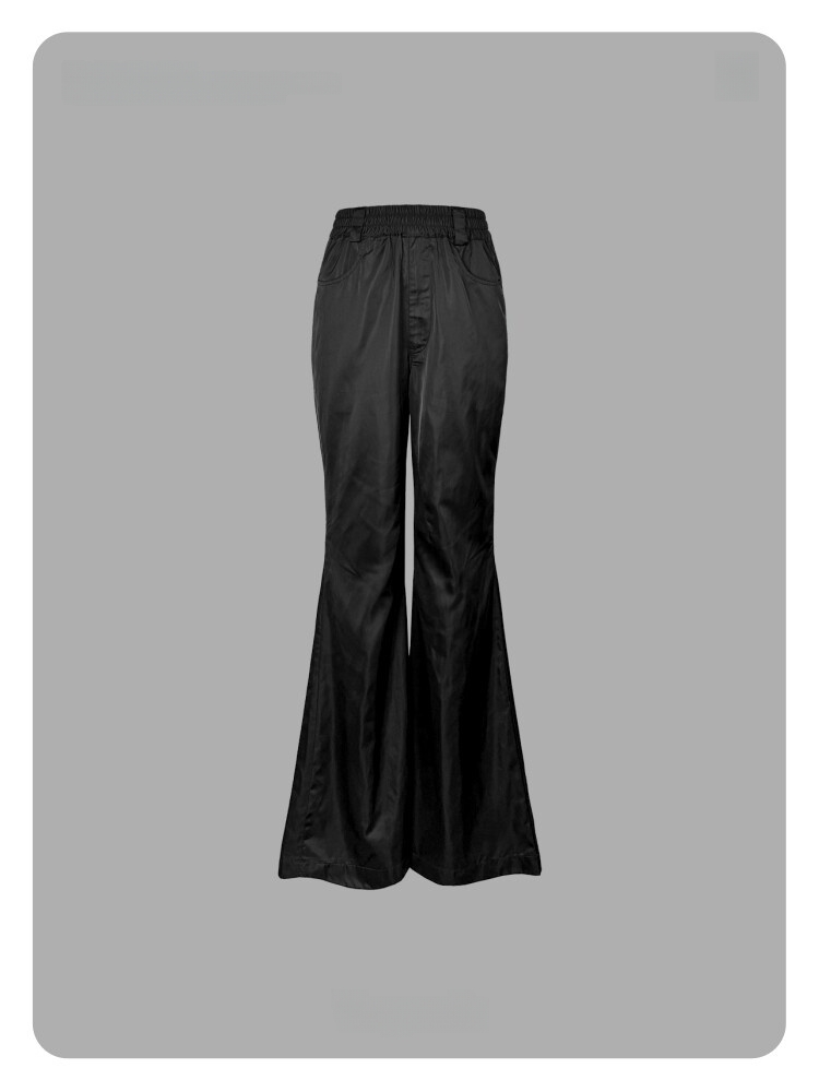 Memory Satin Flared Pants