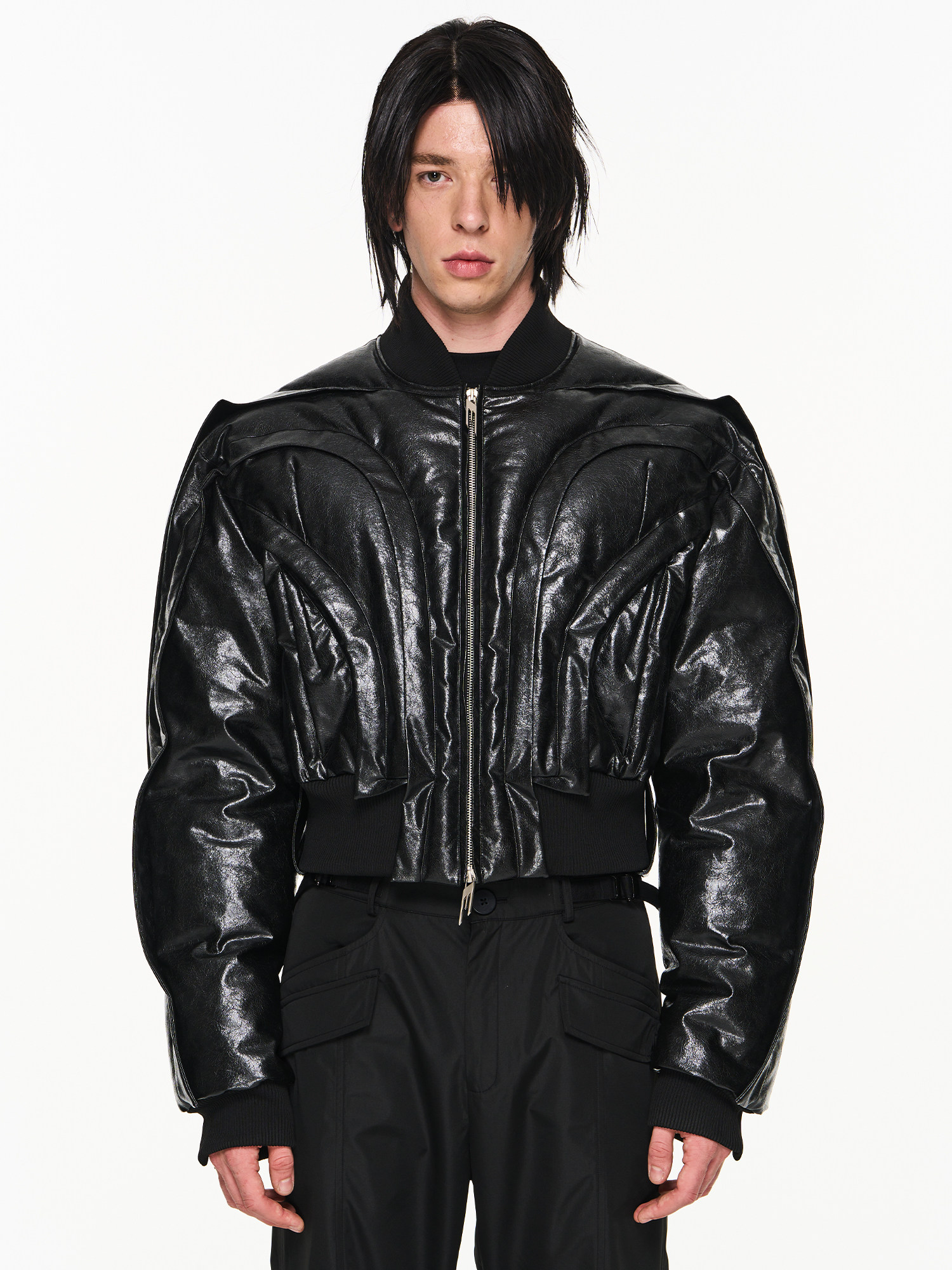 Half-circle Ring MA-1 Cotton-padded Jacket