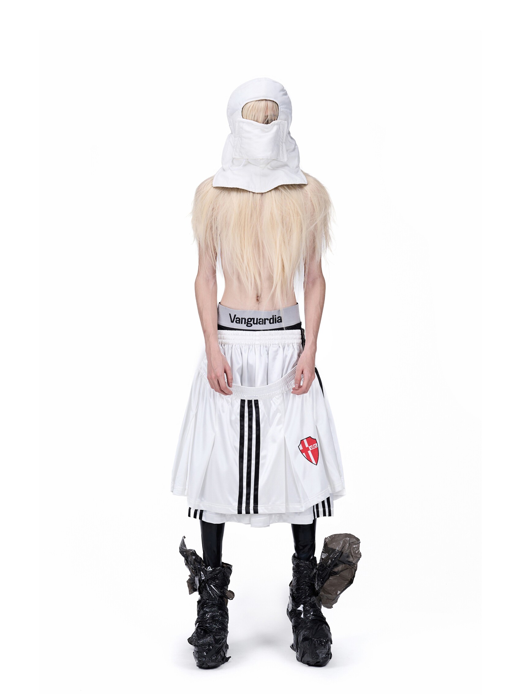 "Vector" Integrated Deconstructed Skirt-Pants