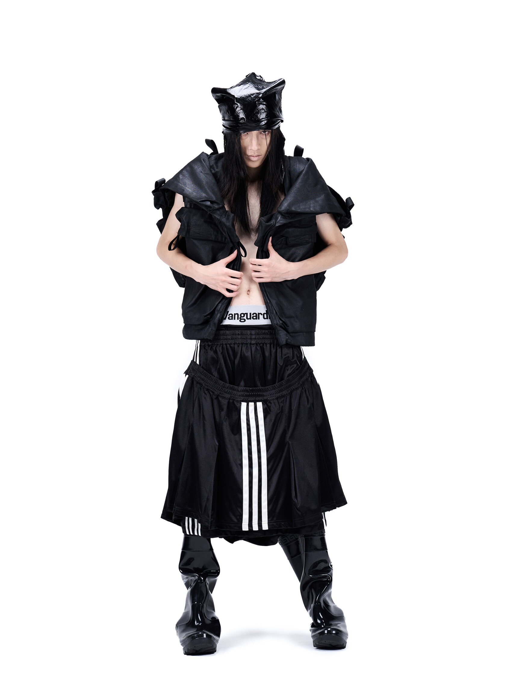 “Vector“ Integrated Deconstructed Skirt-Pants