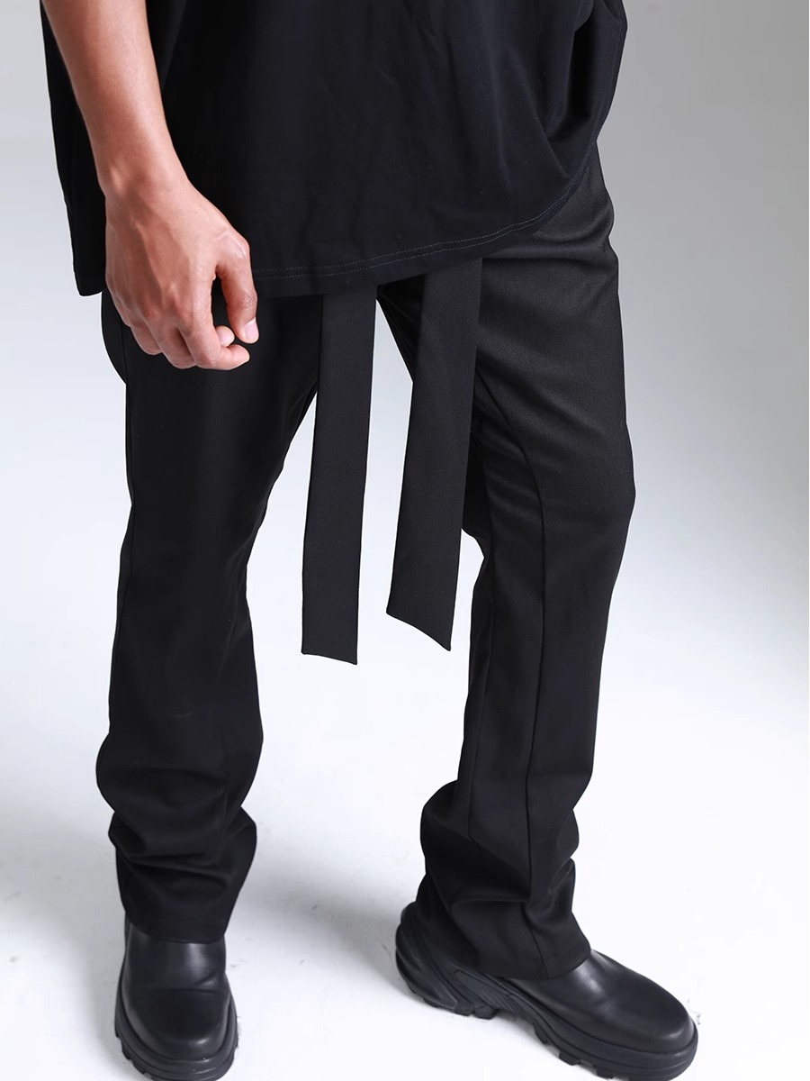 RVANGUARD 21SS STRUCTURED CUT FLARED PANTS