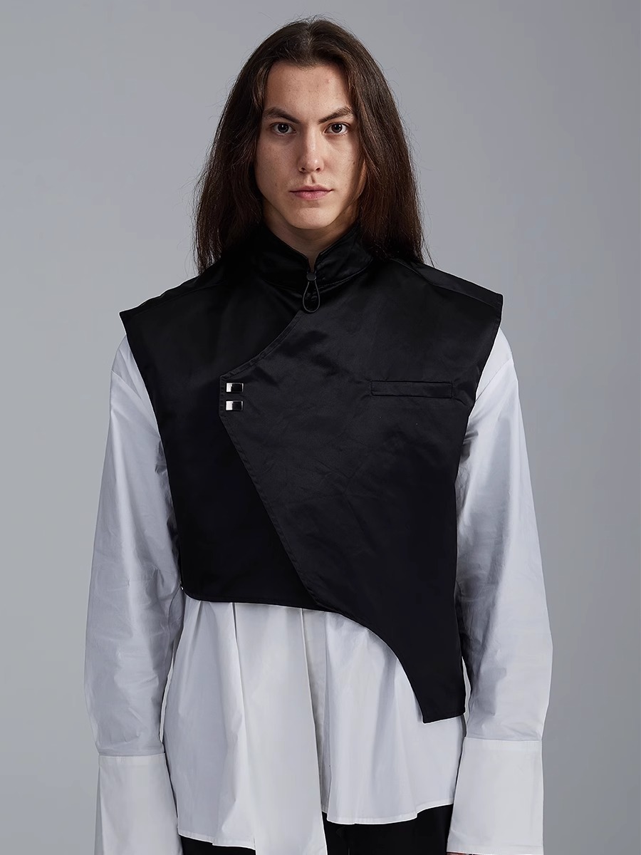 RVANGUARD 21AW ASYMMETRICAL CUT VEST