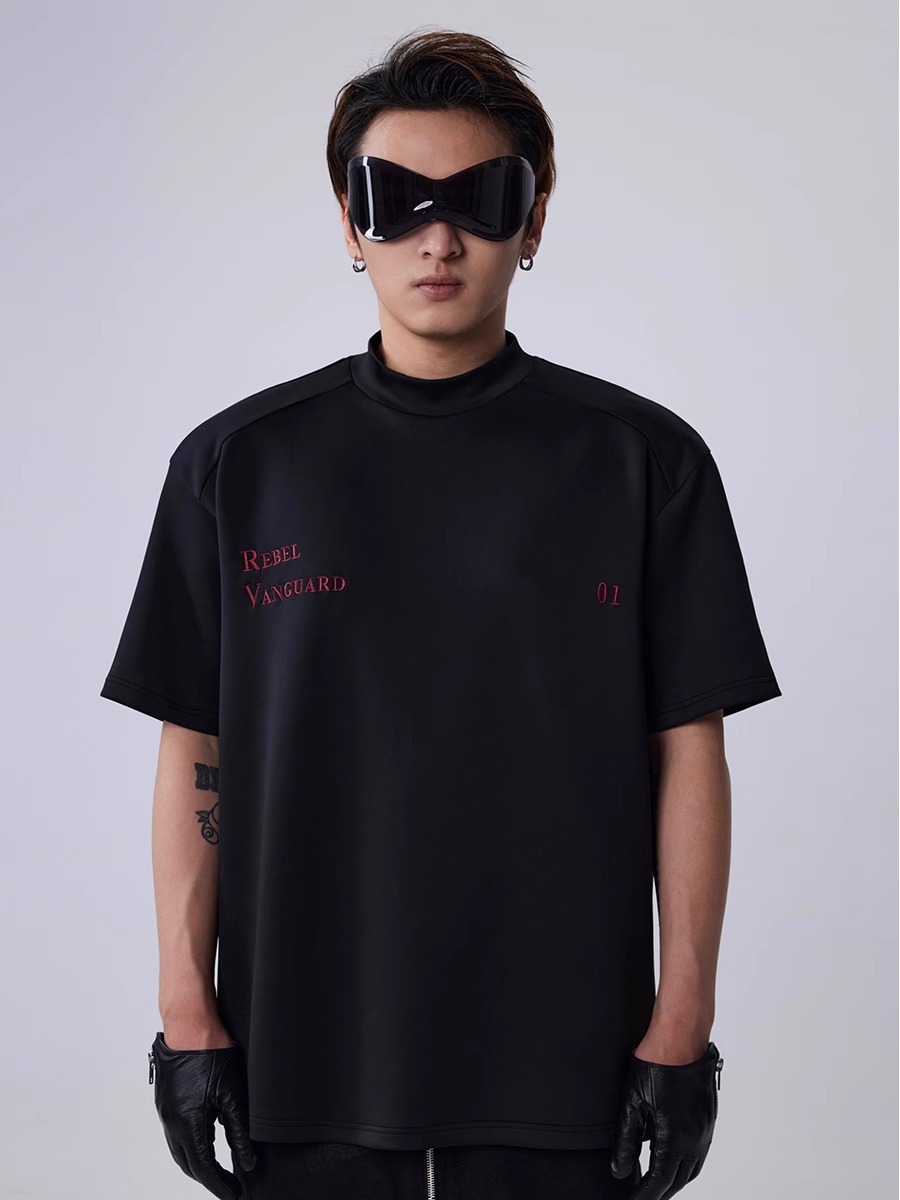 RVANGUARD 23SS AIR LAYER EMBROIDERED T-SHIRT