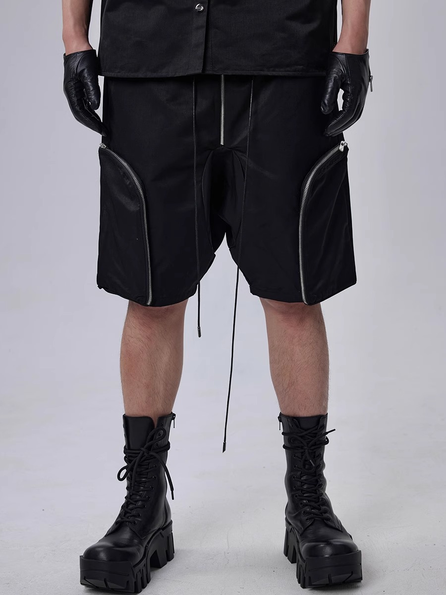 RVANGUARD 23SS PATCHWORK POCKET DRAWSTRING SHORTS