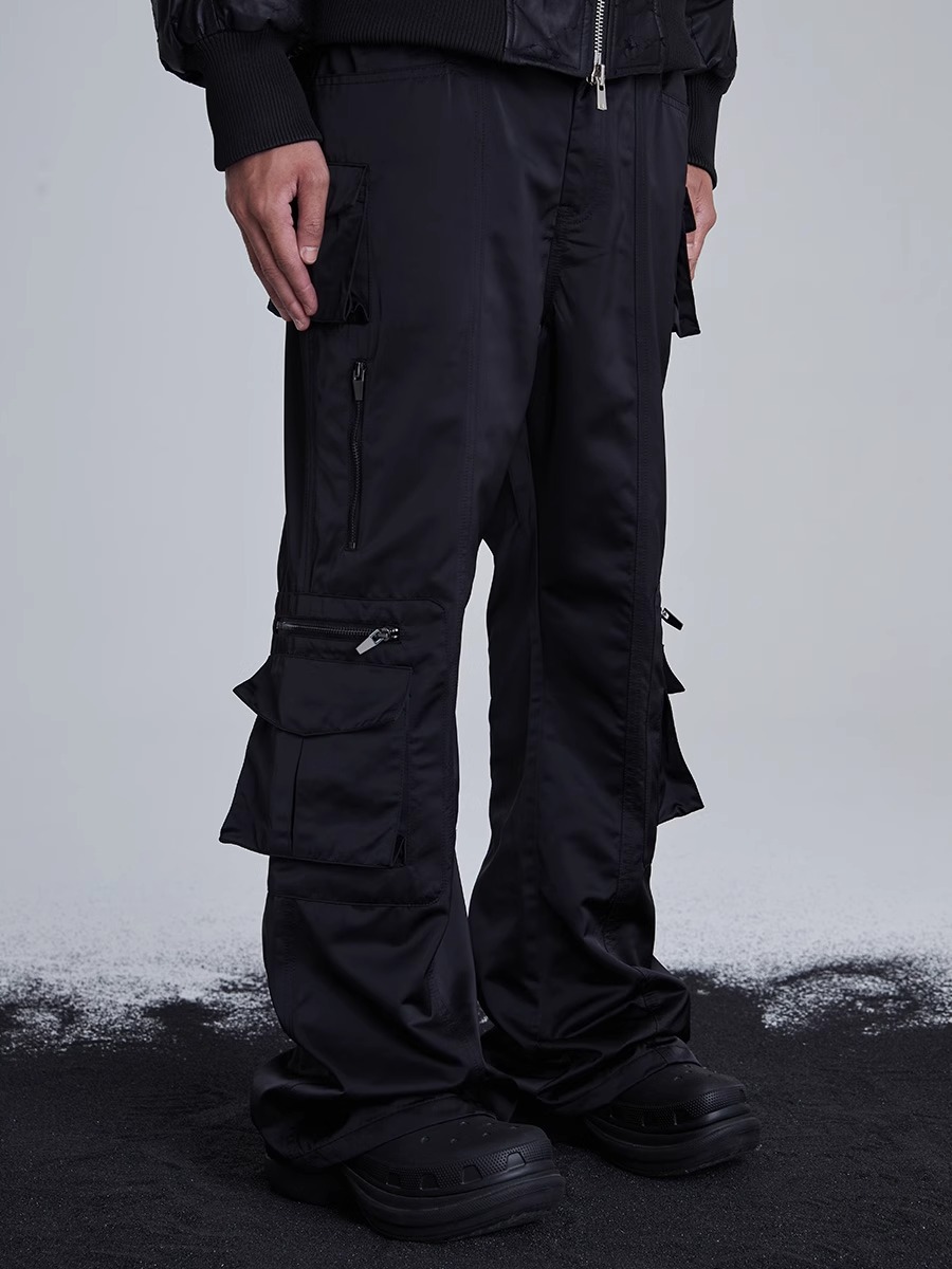 RVANGUARD 23AW MULTI-POCKET FLARED LEG WORKWEAR PANTS