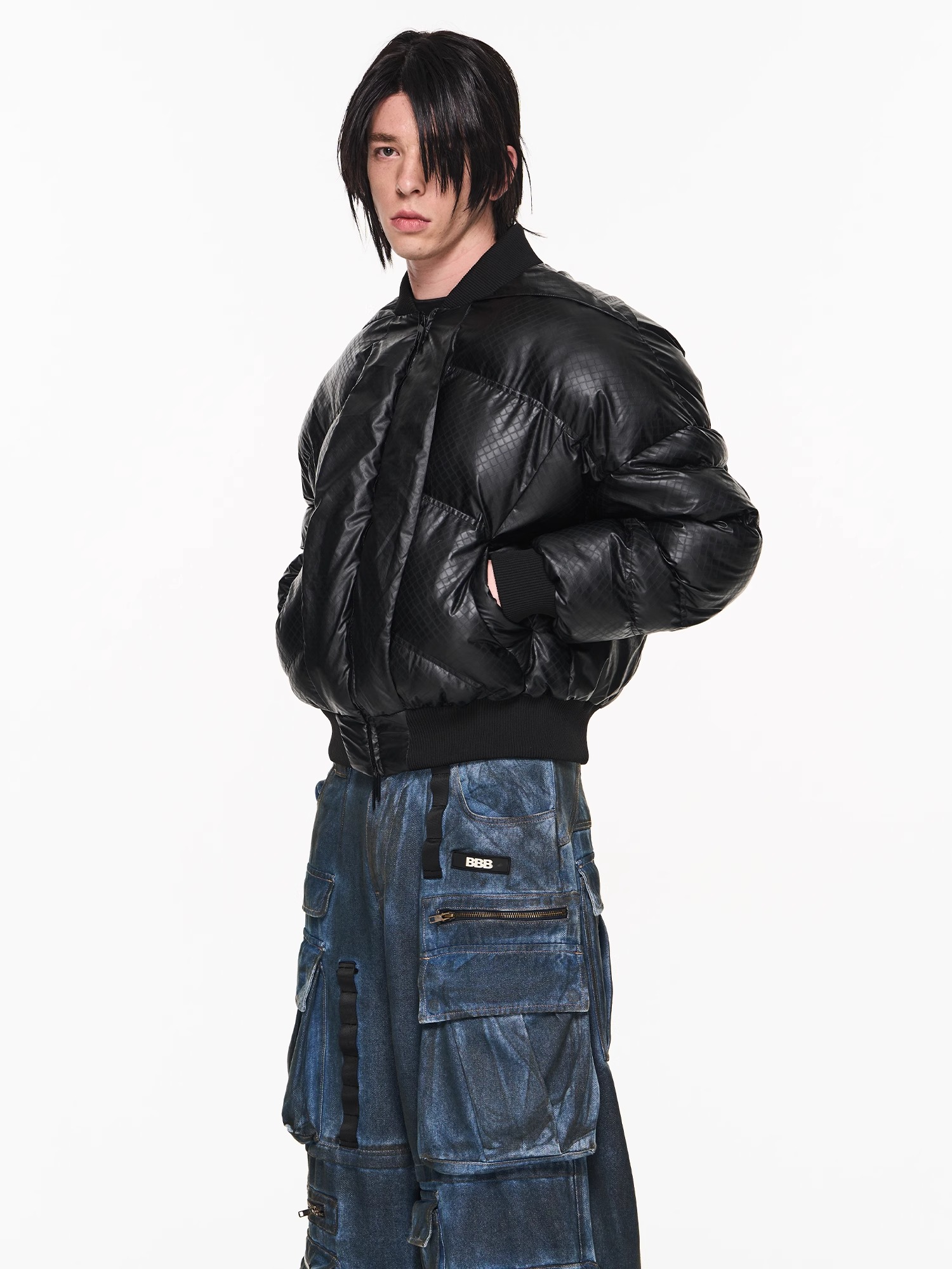 BLINDNOPLAN 23AW Oversized MA-1 Soft Down Jacket