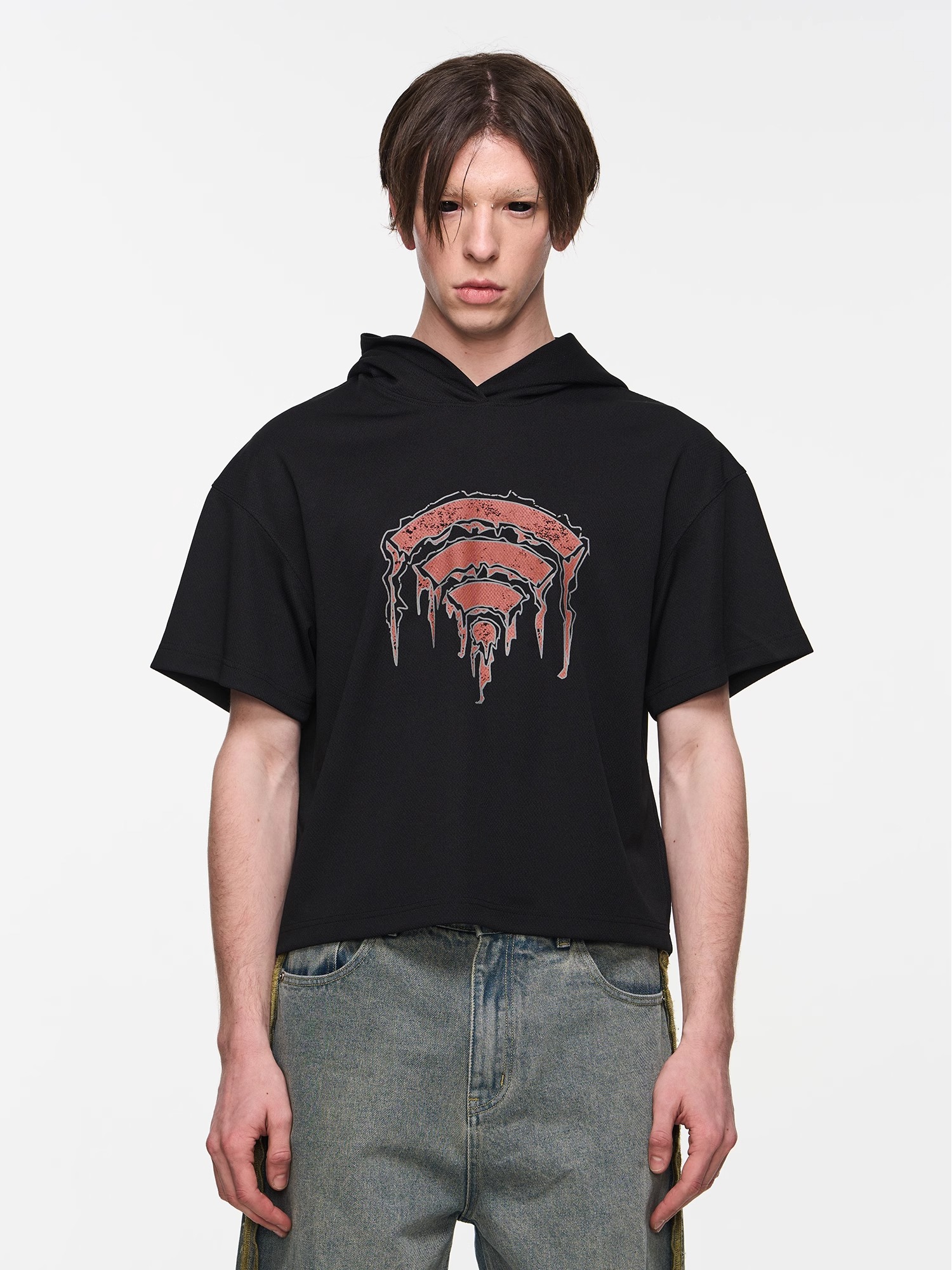 BLINDNOPLAN 24SS WIFI Hooded T-shirt