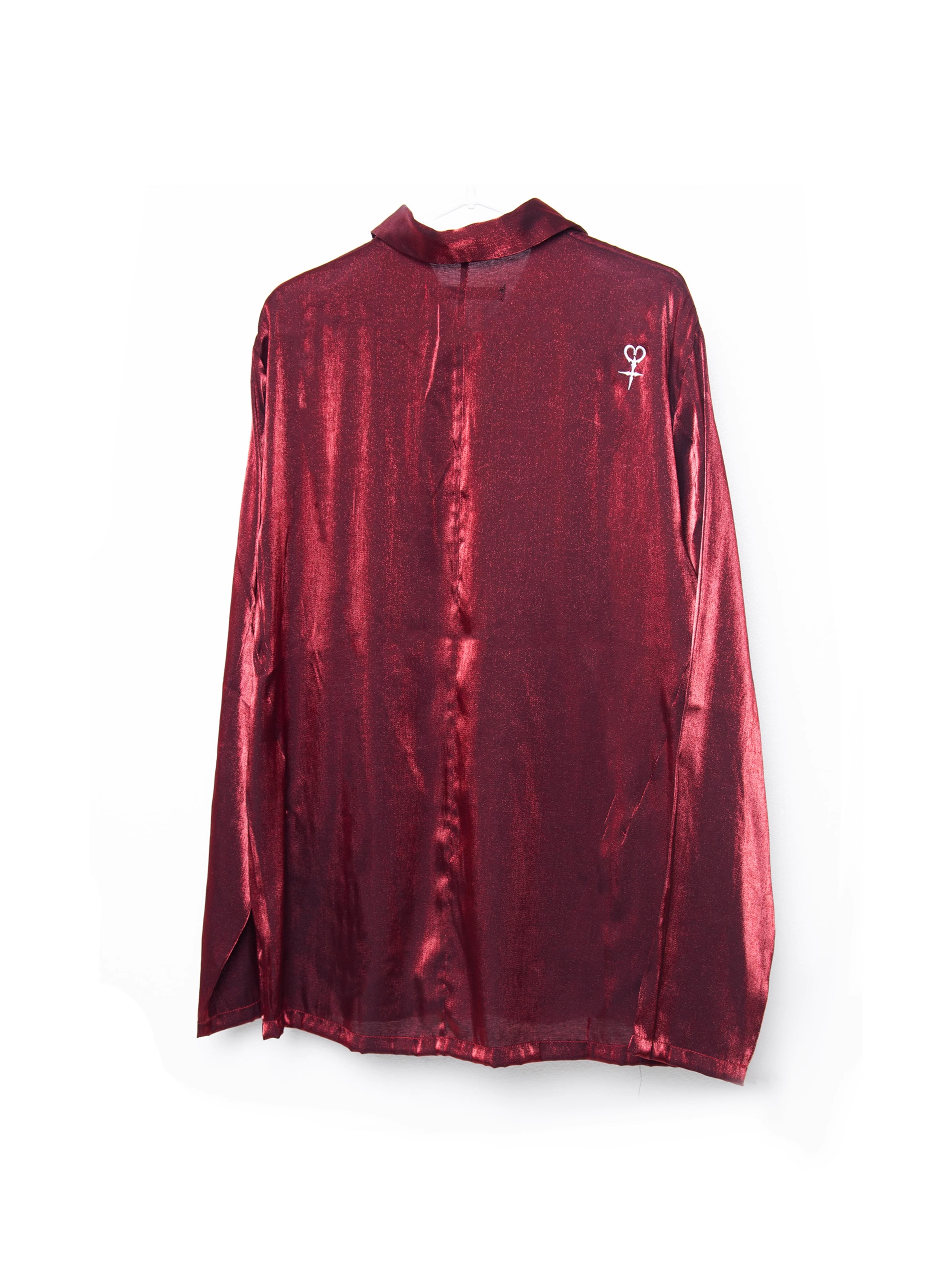 GOCHASKERO Red Silk Shirt