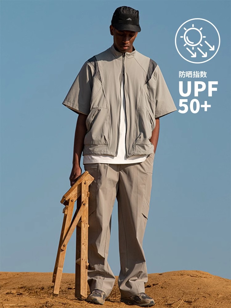 HALCYON 23SS Structured Triple-Wear Short Sleeve Sun Protection Jacket