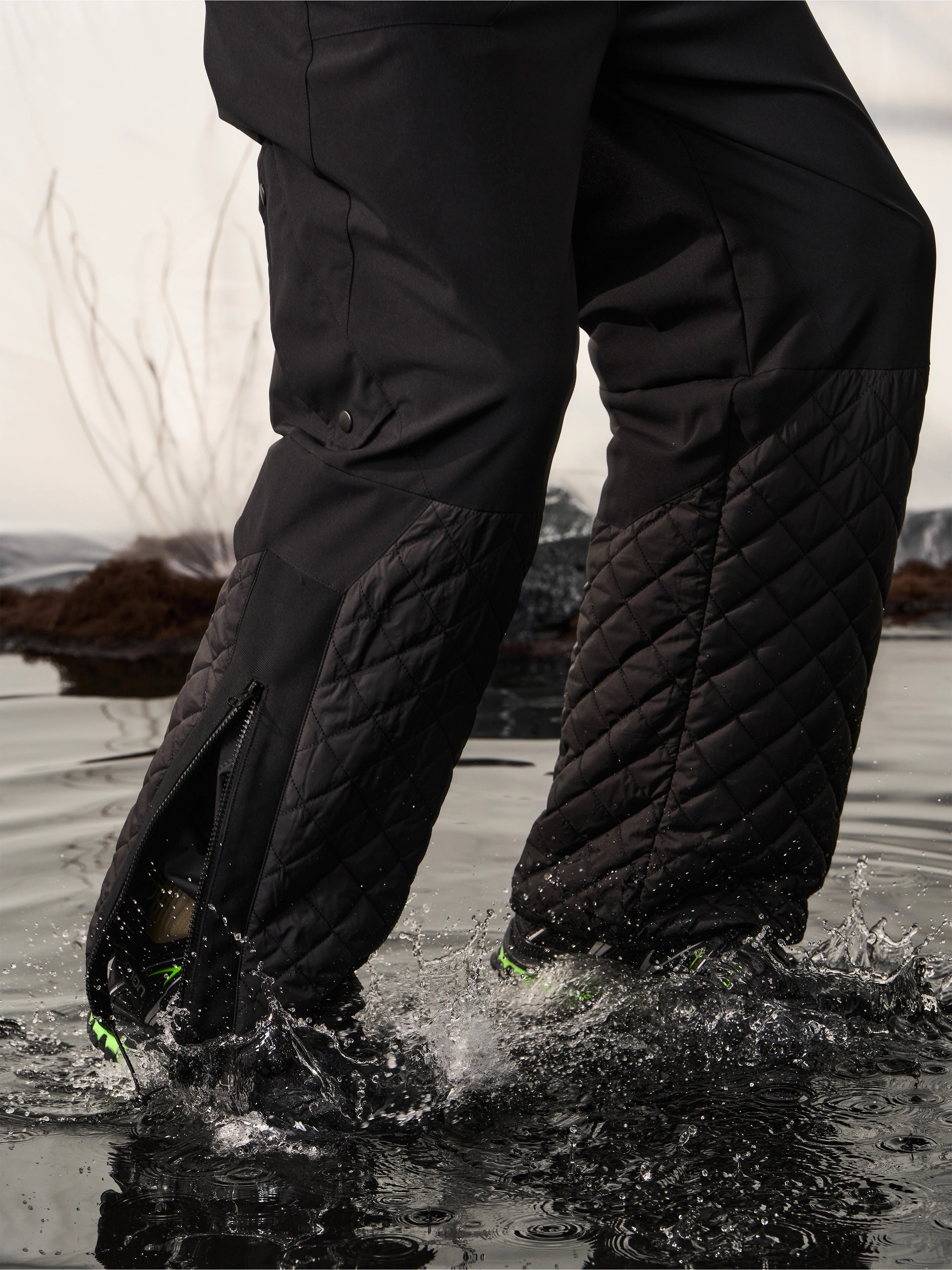 HALCYON 23AW Three-in-one Fabric Ski Pants