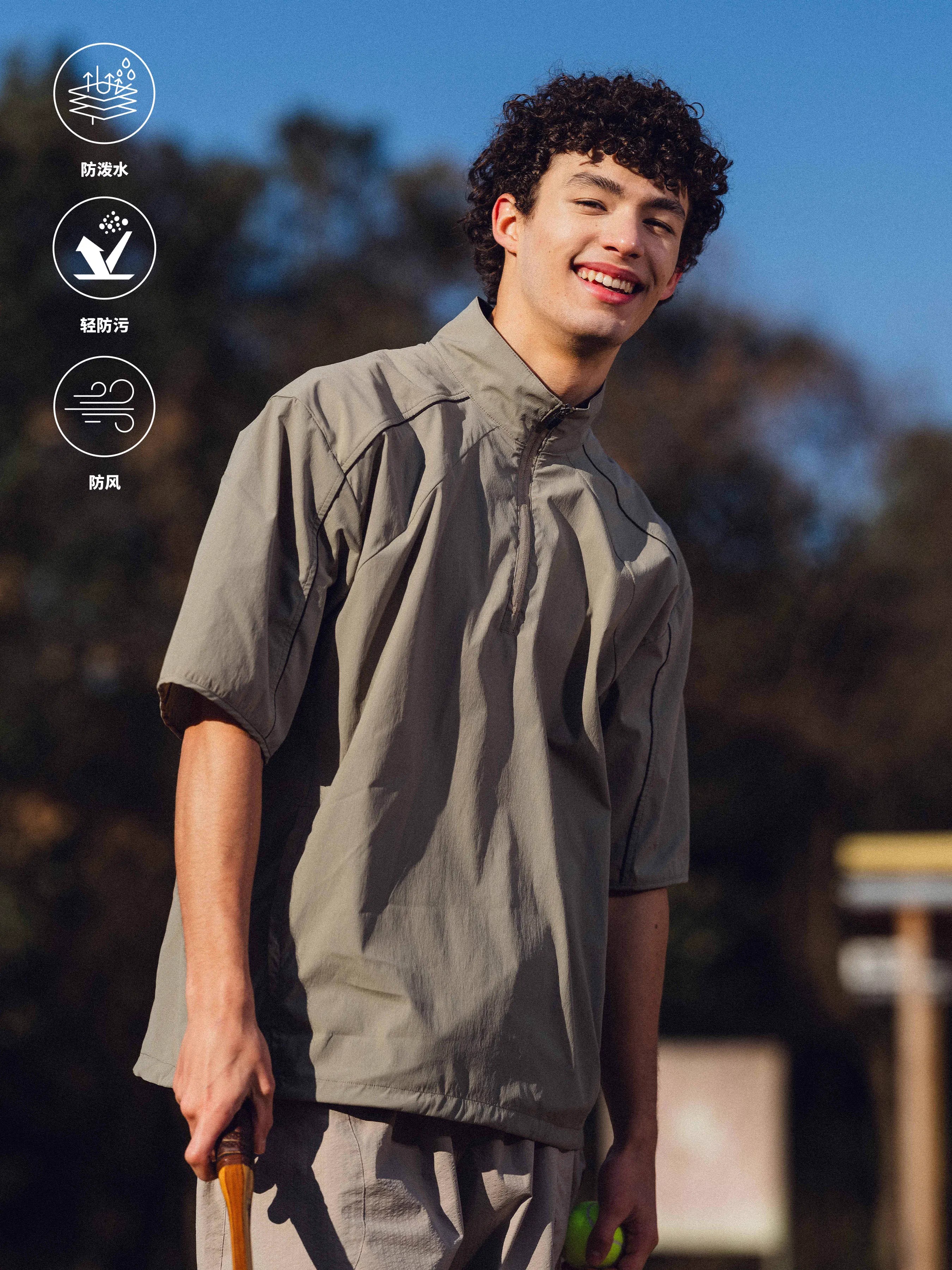 HALCYON 24SS Teflon Triple Protection Printed Short Sleeve