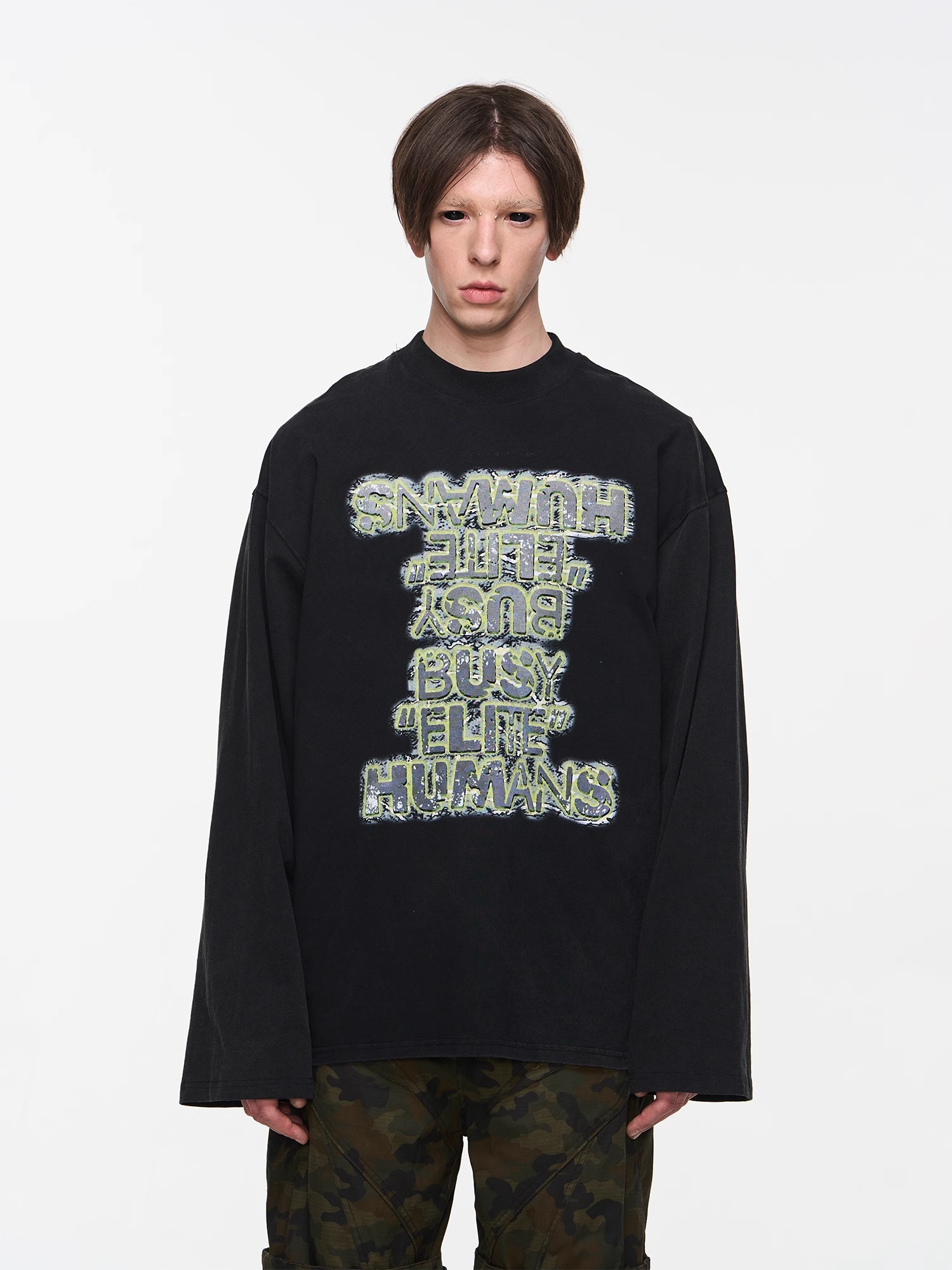 BLINDNOPLAN 24SS Washed Elite Long Sleeve T-shirt