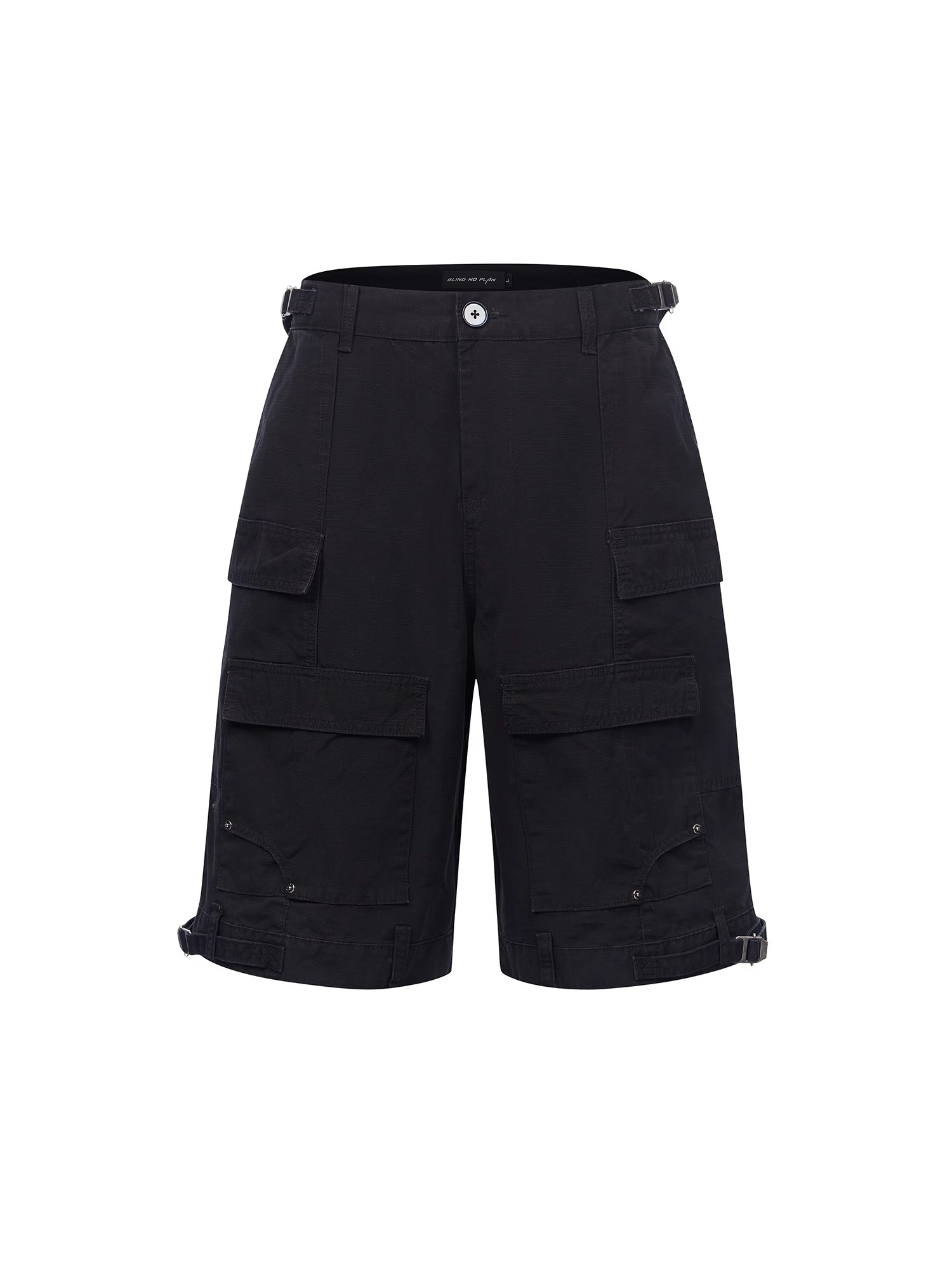 EXITMODE BY BLINDNOPLAN 24SS Utility Washed Inverted Pocket Shorts