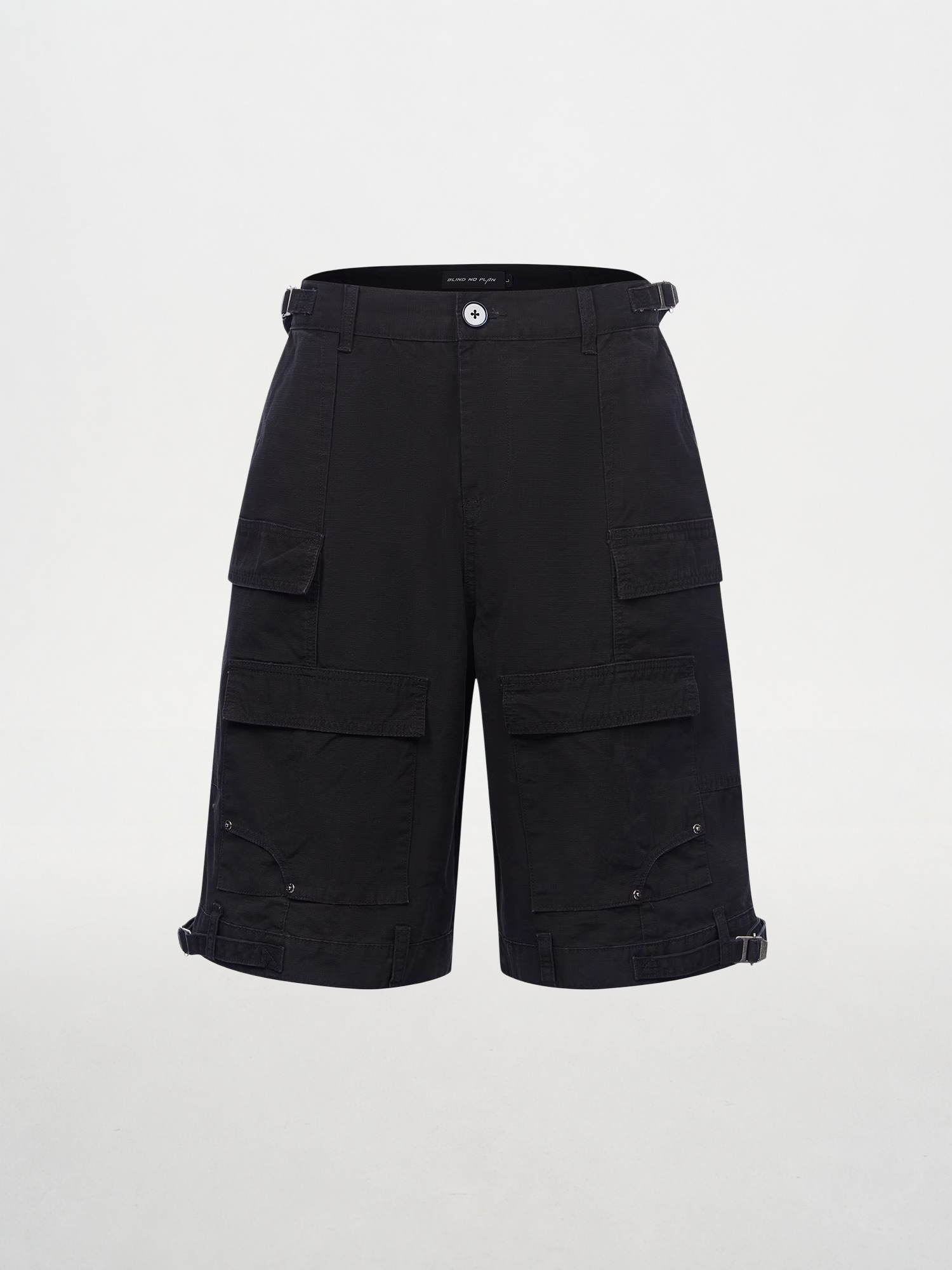 Utility Washed Inverted Pocket Shorts
