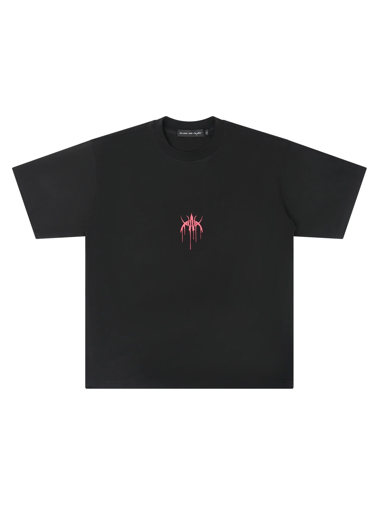 BLINDNOPLAN 24SS ICE Fabric Basic Raised Print T-Shirt