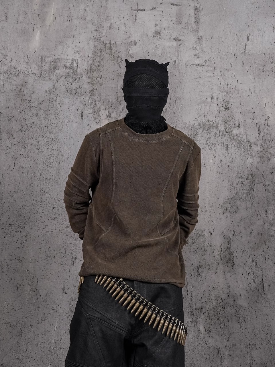 UNDERWATER Deconstructed Pleated Long Sleeve