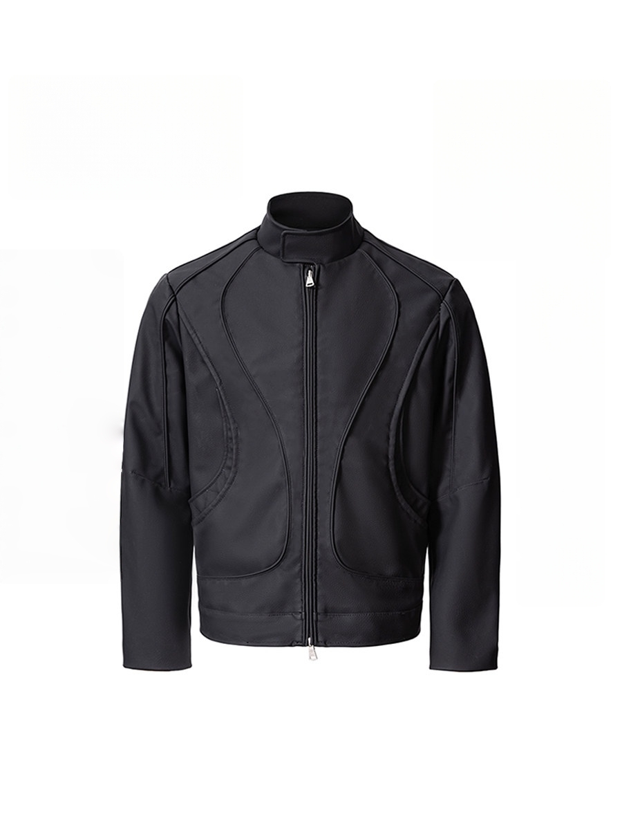 Rafa Six-Protection Leather Motorcycle Jacket