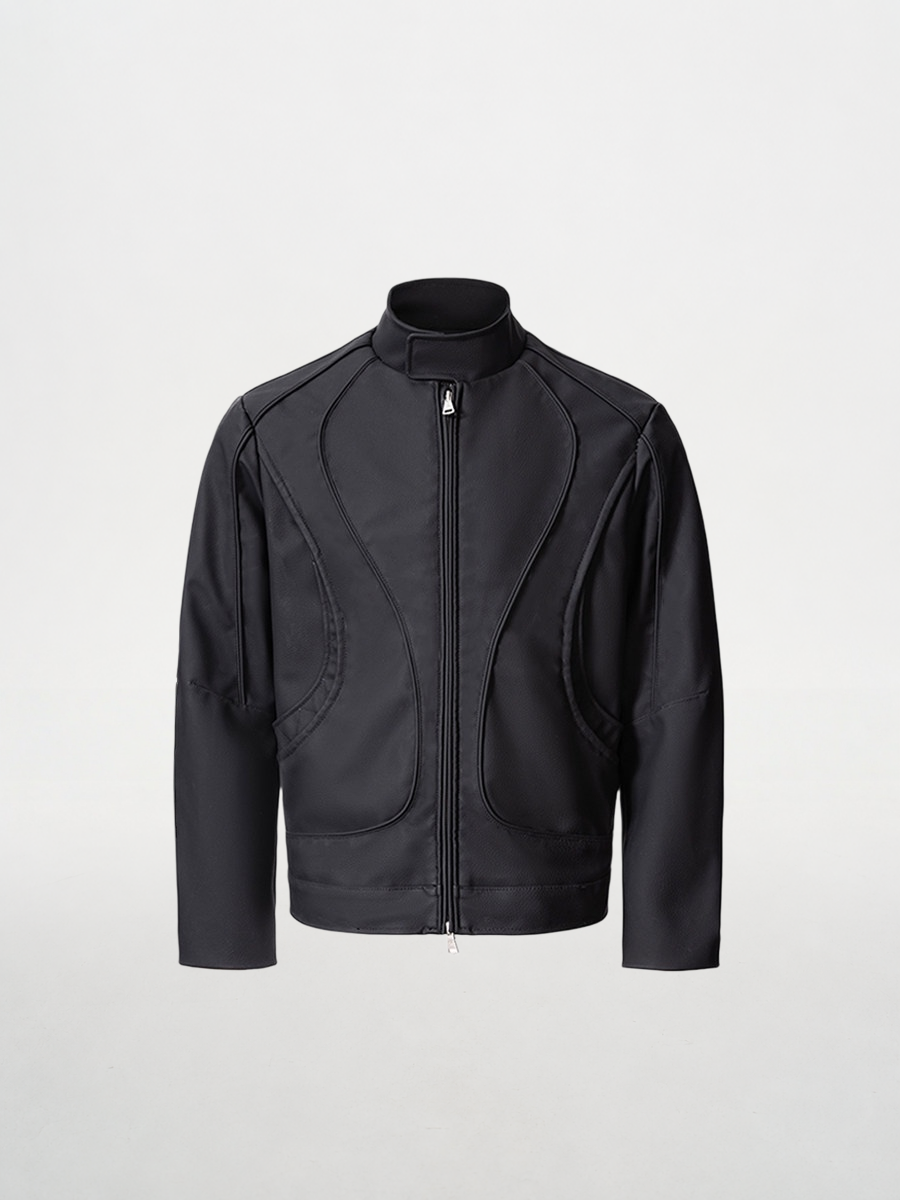 Rafa Six-Protection Leather Motorcycle Jacket