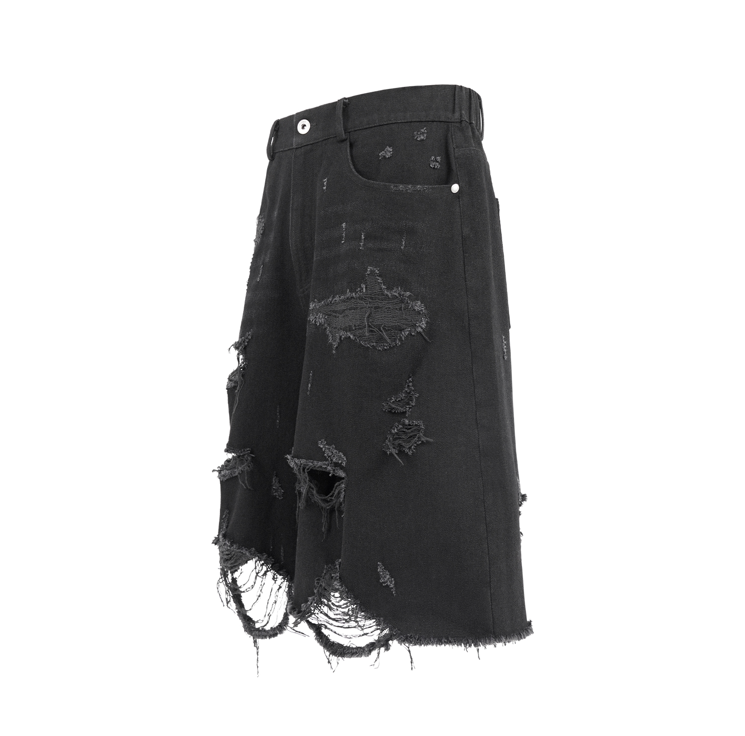 UNDERWATER SS23 DISTRESSED DENIM SHORTS