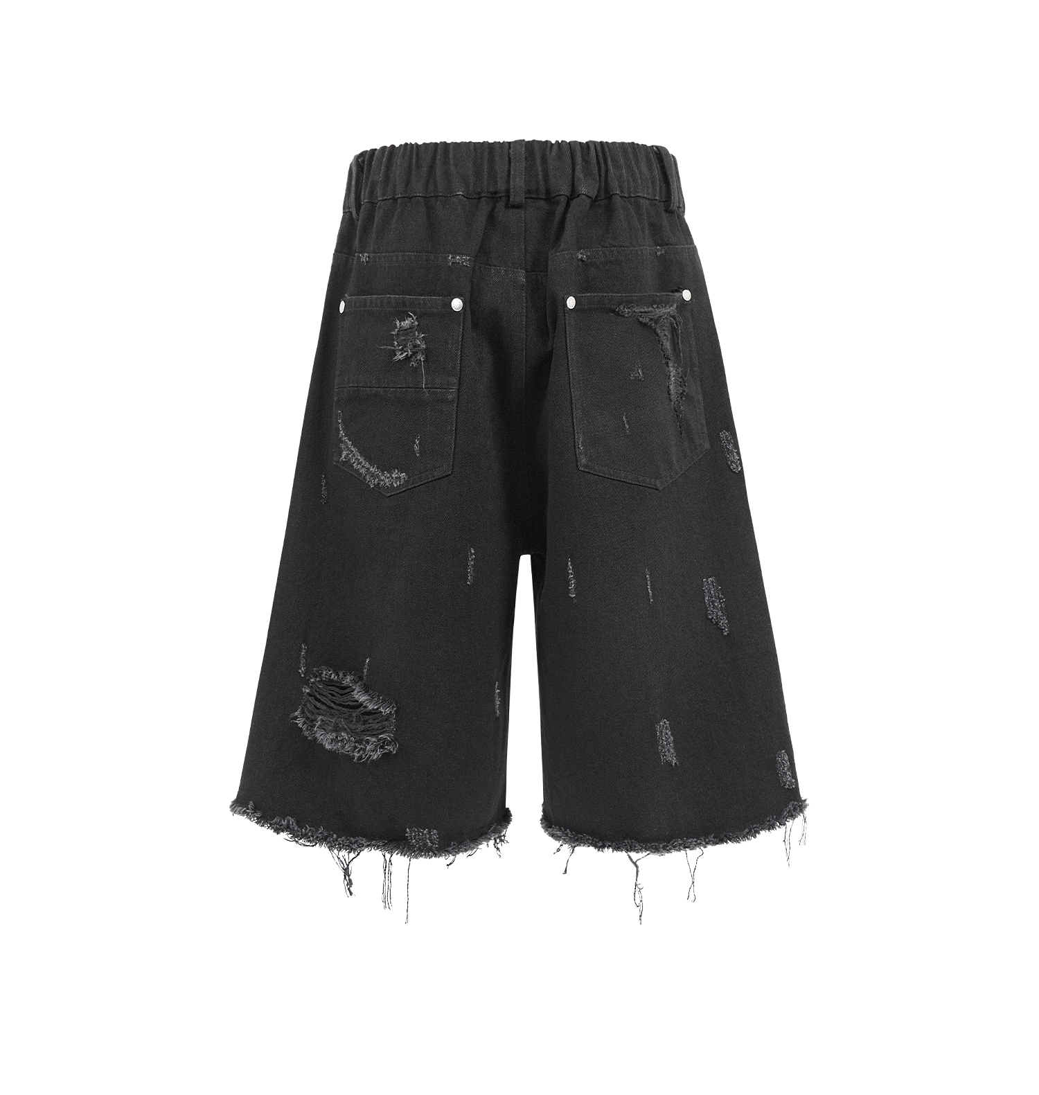 UNDERWATER SS23 DISTRESSED DENIM SHORTS