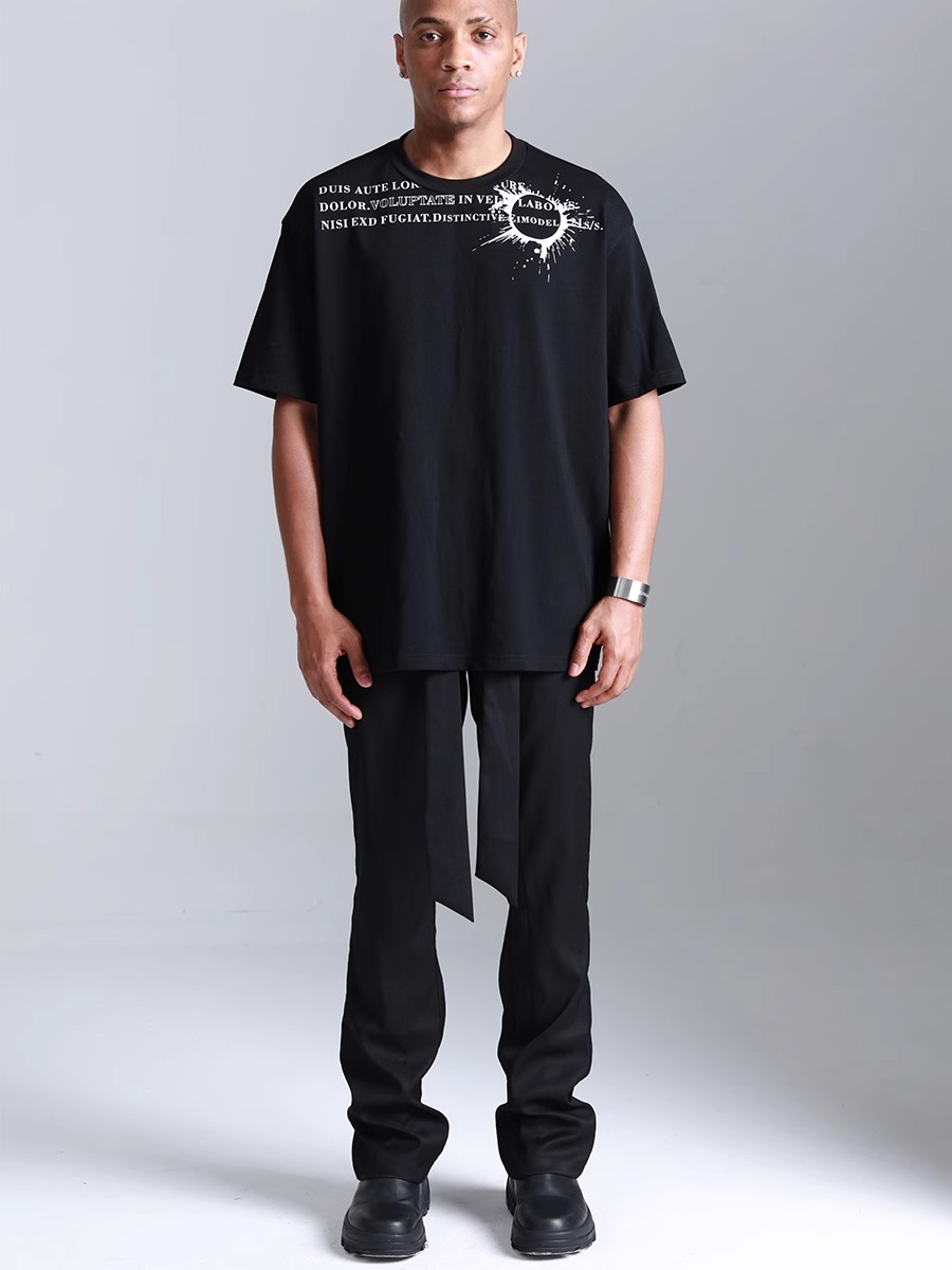 RVANGUARD 21SS STRUCTURED CUT FLARED PANTS