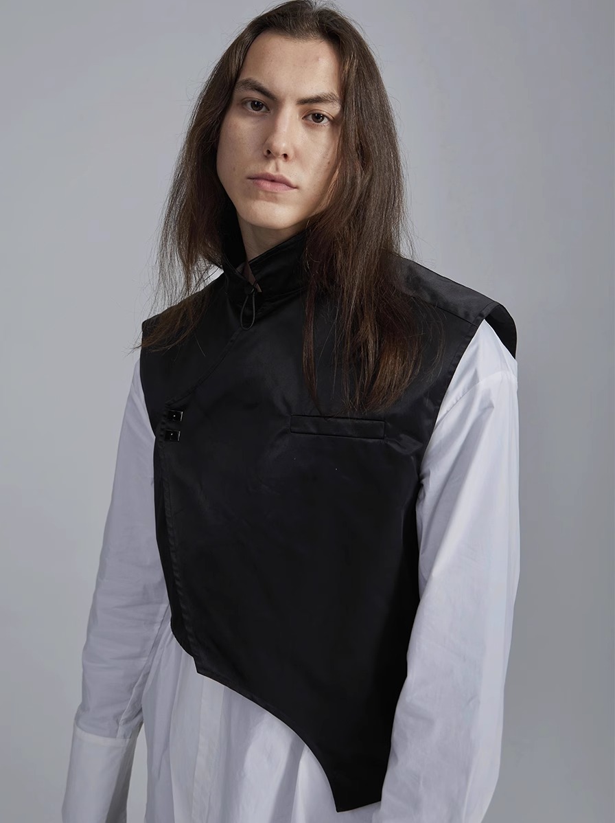 RVANGUARD 21AW ASYMMETRICAL CUT VEST