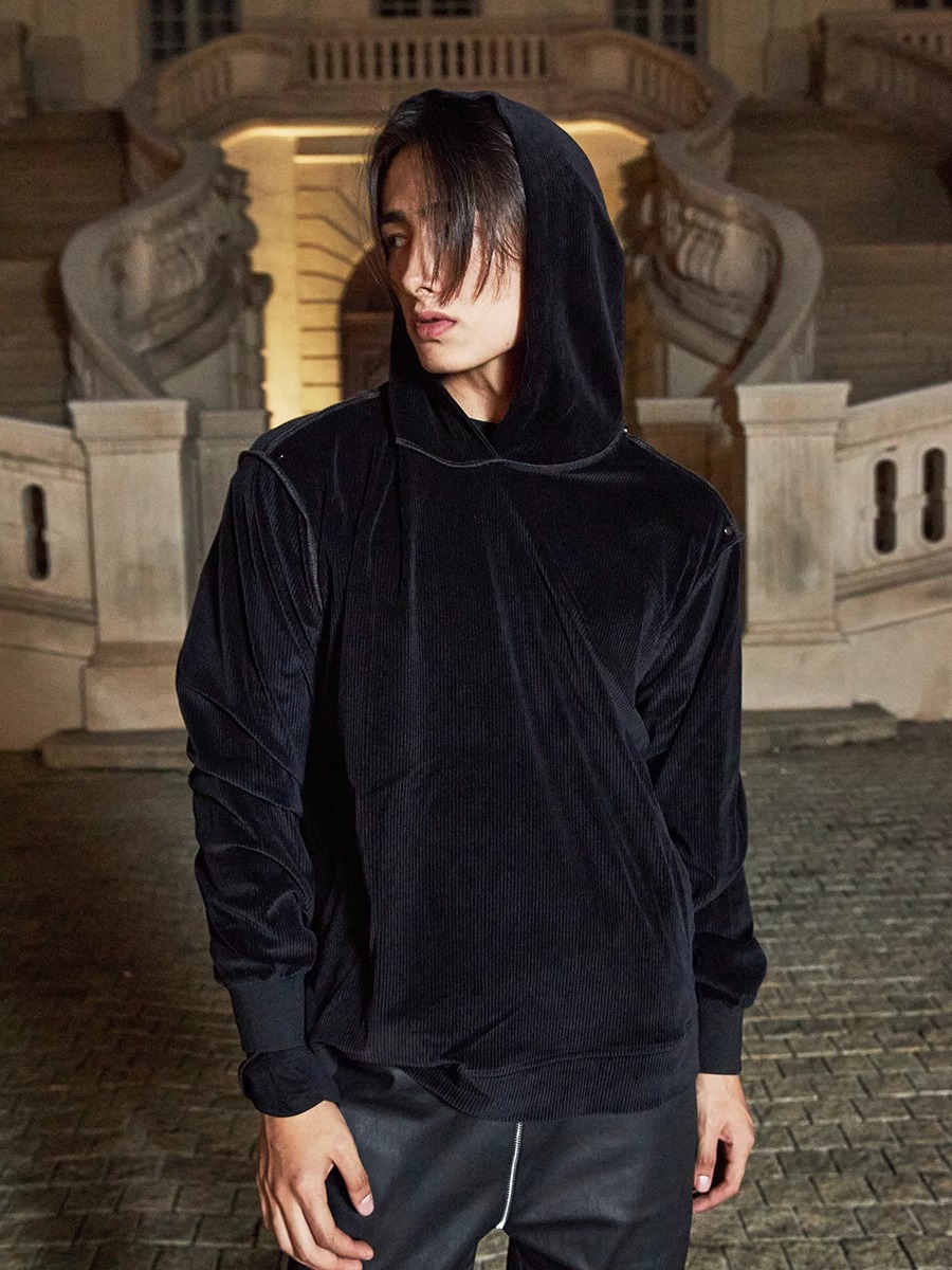 RVANGUARD 22AW CORDUROY HOODIE