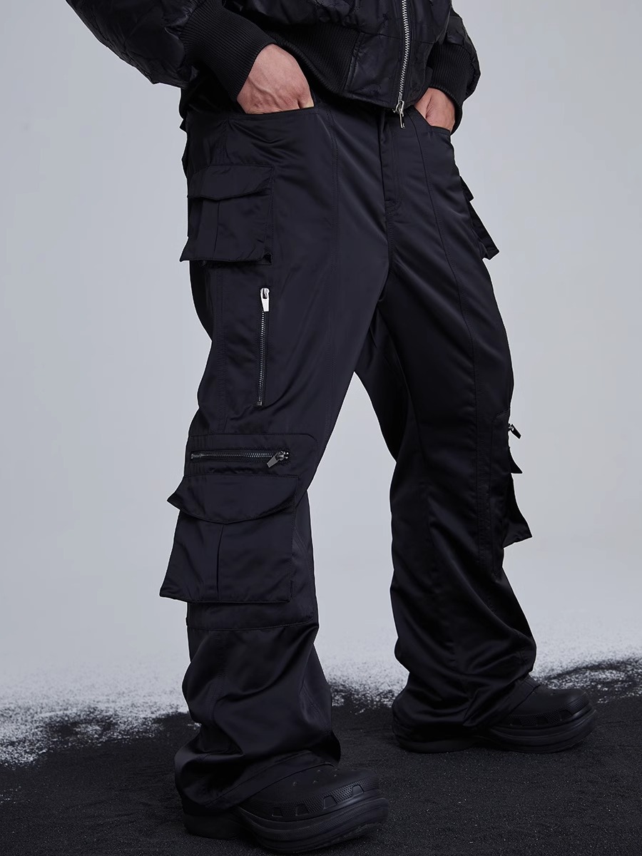 RVANGUARD 23AW MULTI-POCKET FLARED LEG WORKWEAR PANTS