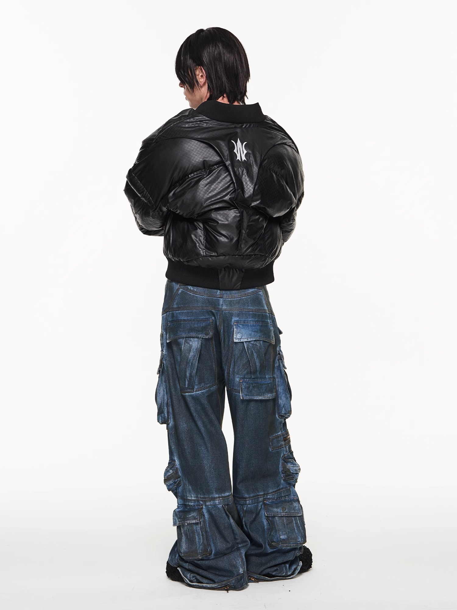 BLINDNOPLAN 23AW Oversized MA-1 Soft Down Jacket