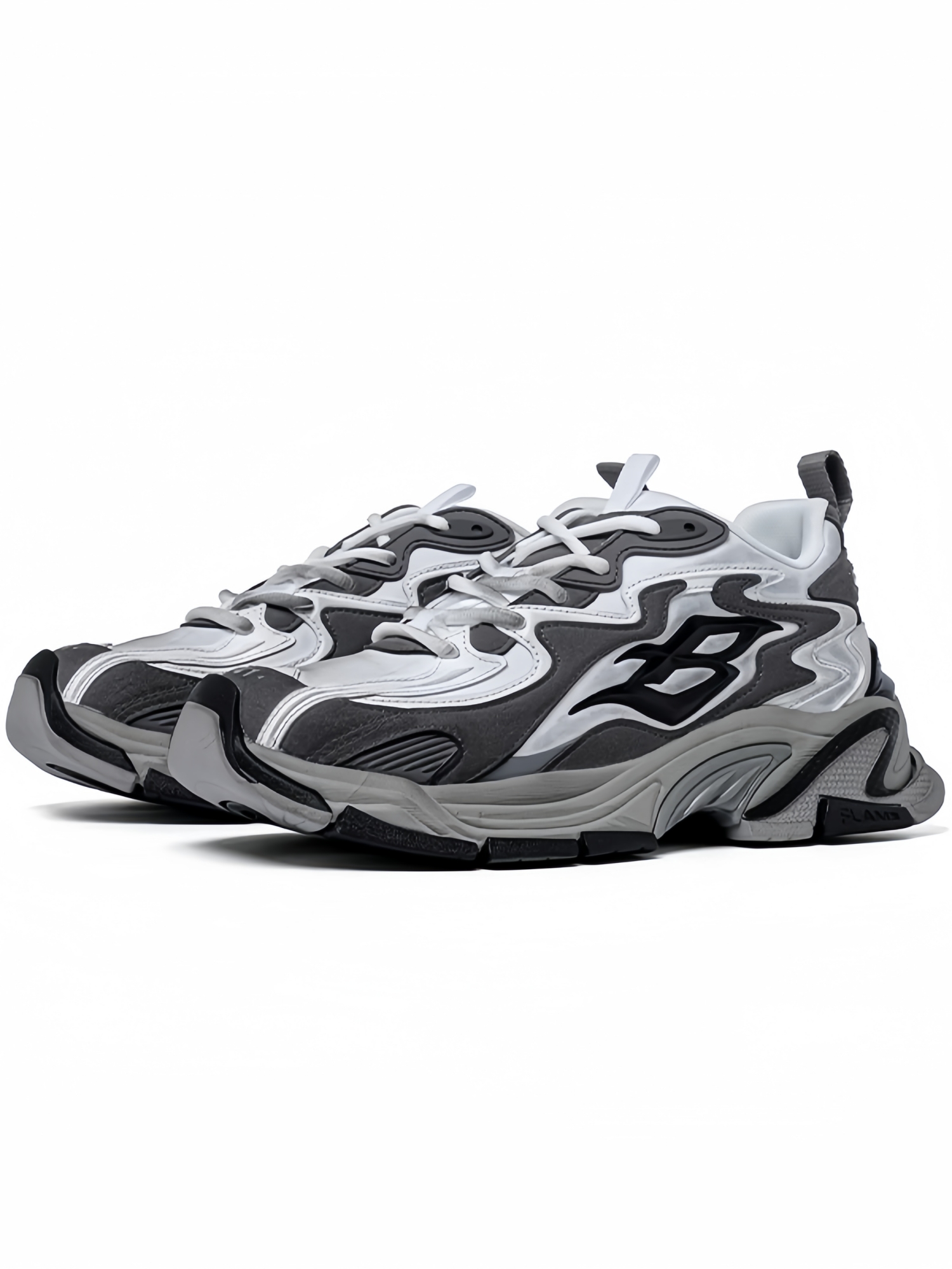 BLINDNOPLAN FLAME 2.0 Grey White Sneakers