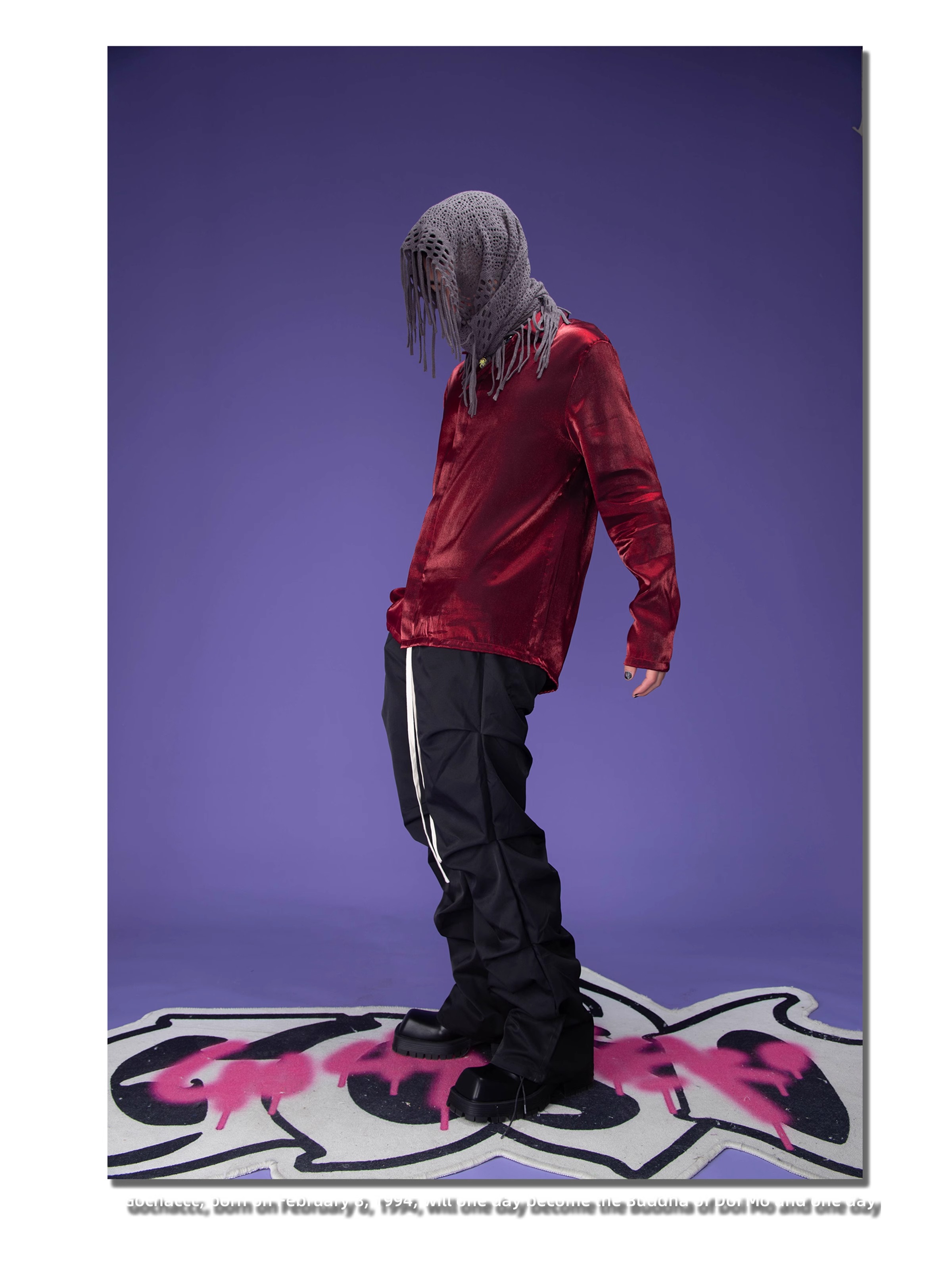 GOCHASKERO Red Silk Shirt