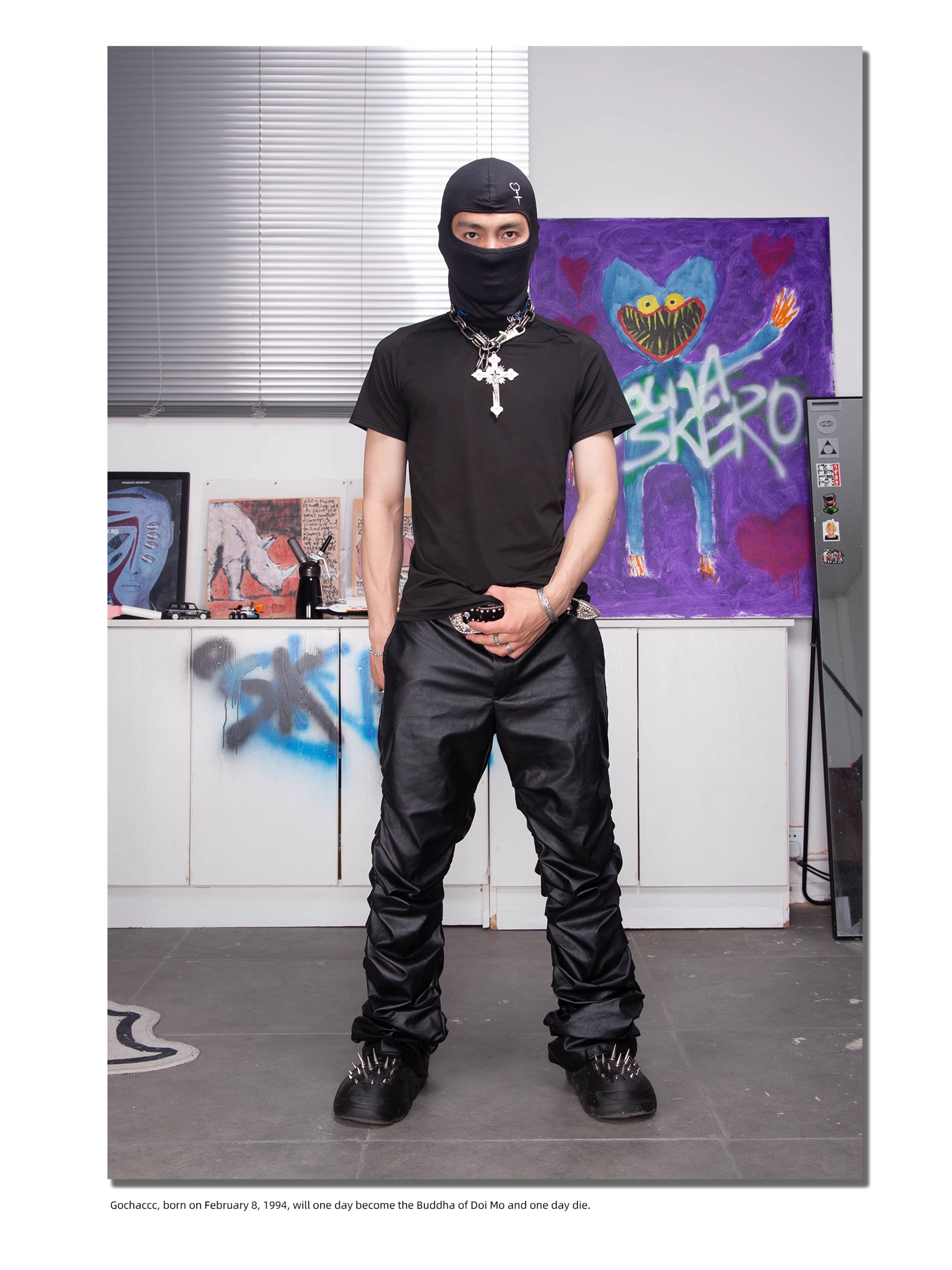 GOCHASKERO Stretch Fast Dry Logo T-shirt