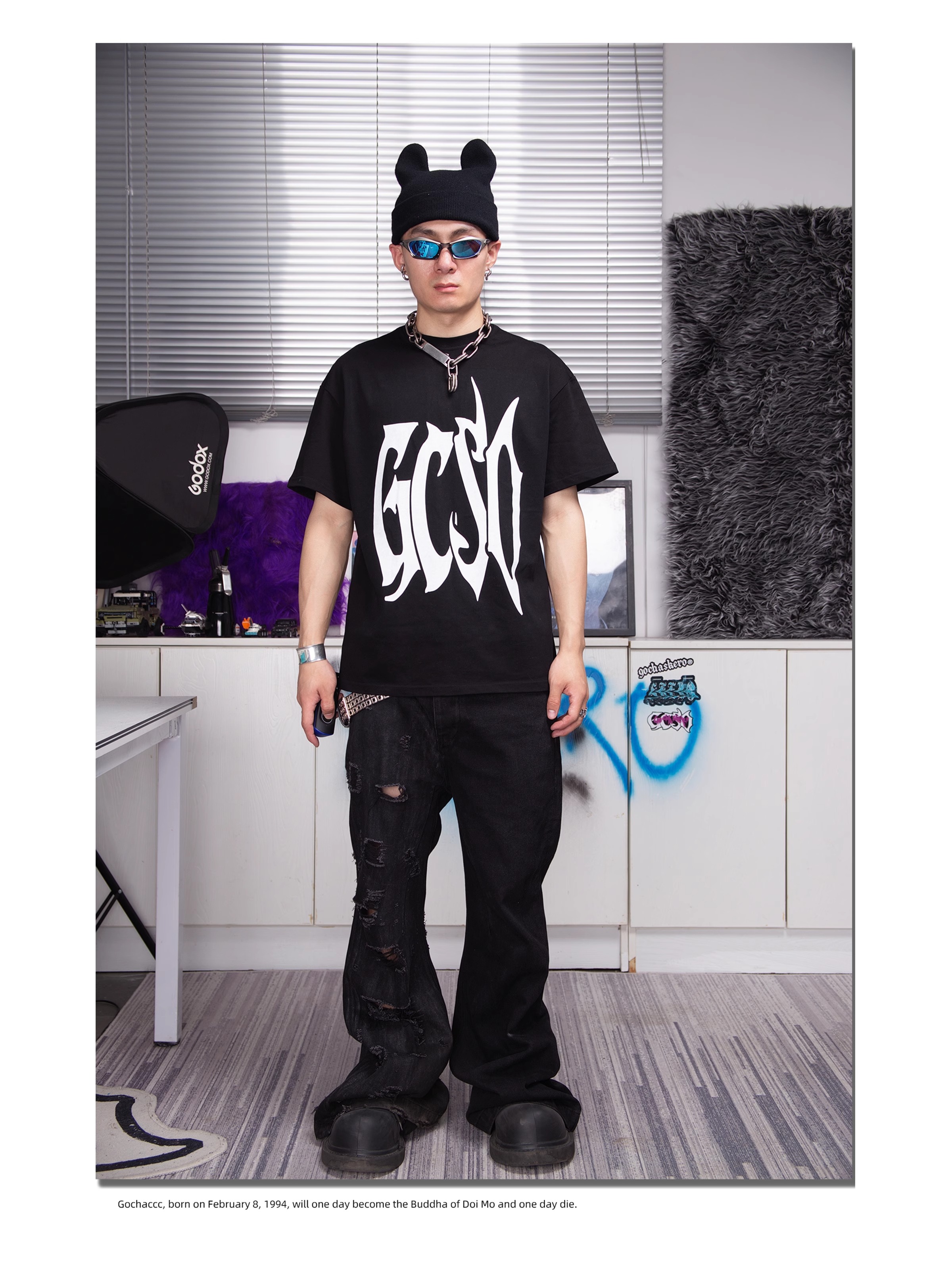 GOCHASKERO Rage Logo T-shirt