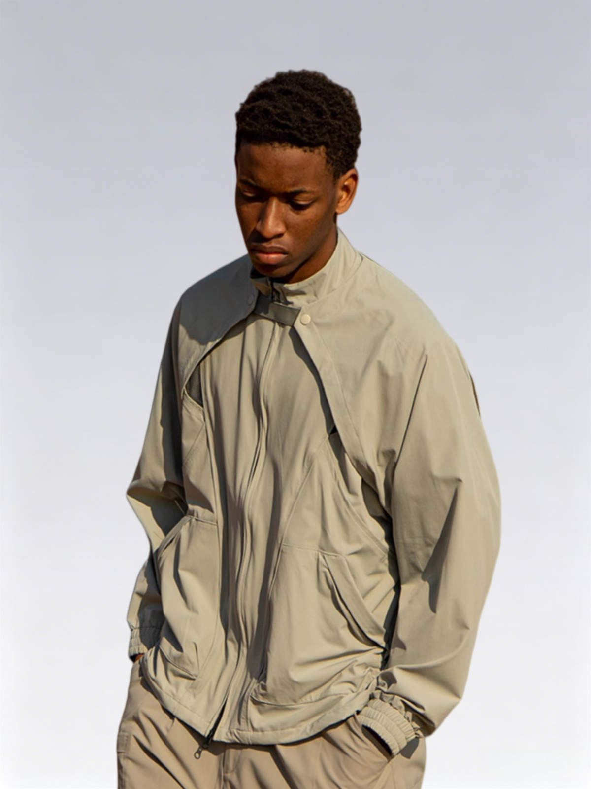 Structured Triple-Wear Short Sleeve Sun Protection Jacket