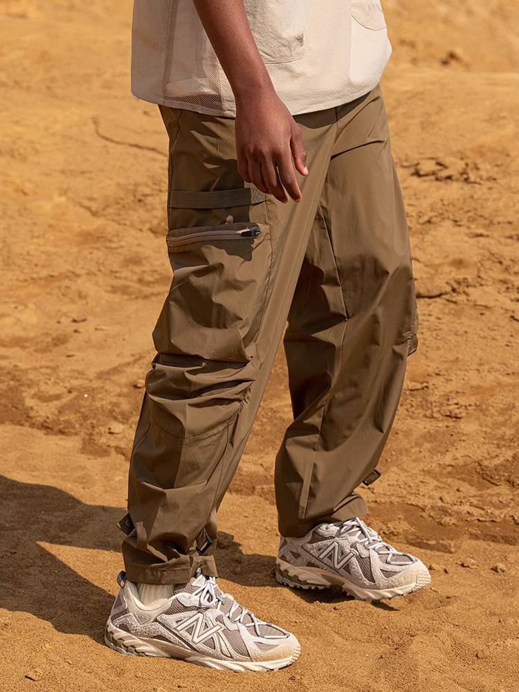 HALCYON 23SS Multi-Functional Structured Cuffed Pocket Cargo Pants
