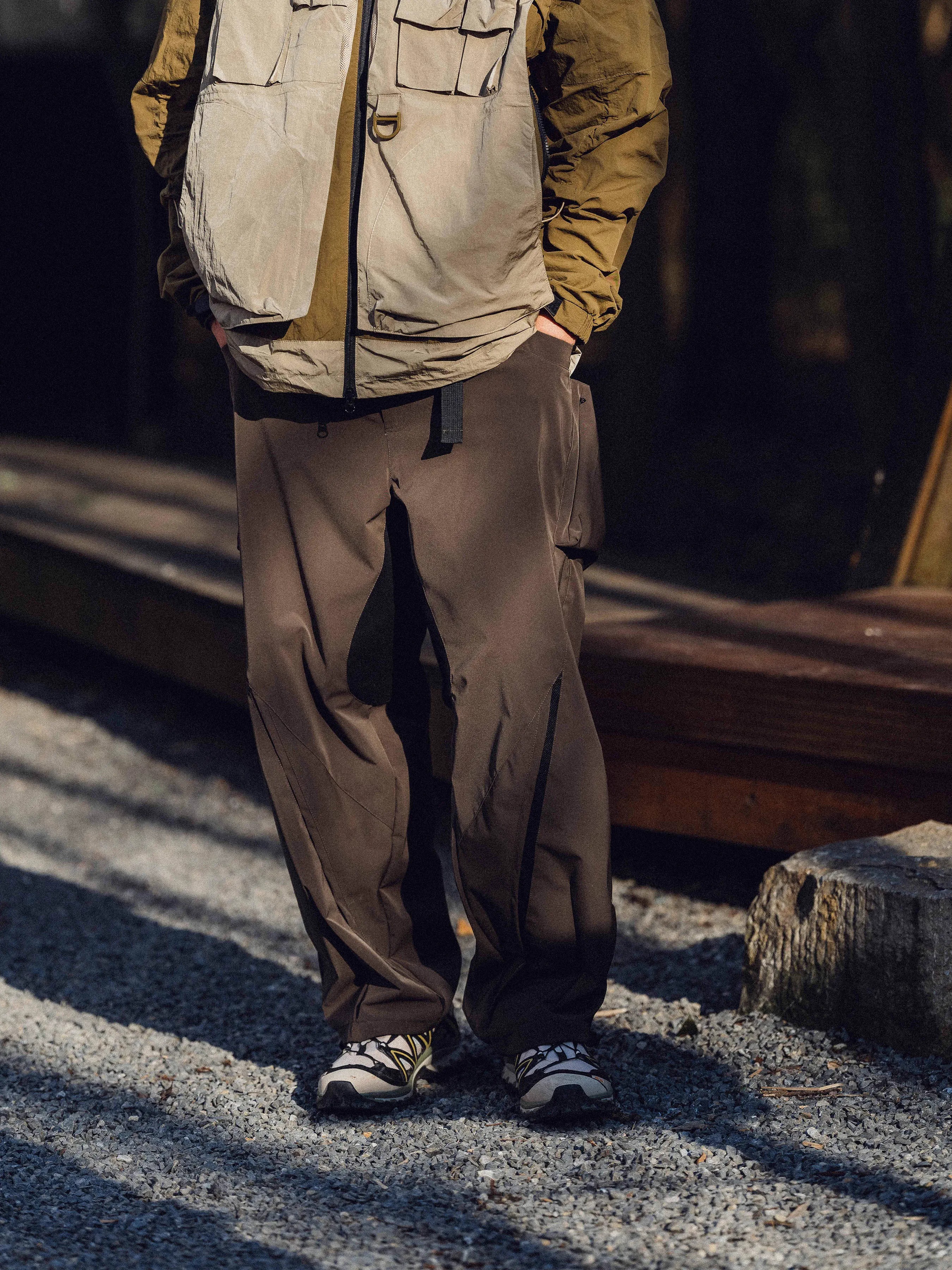 HALCYON 24SS SOLOTEX Bio-Based S Stitched Ribbed Abrasion-Resistant Waterproof Structure Pants