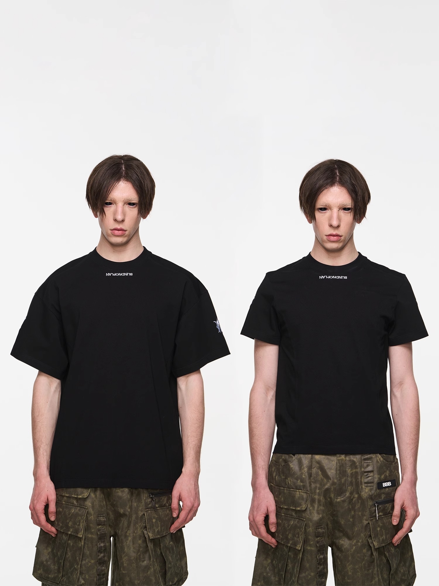 BLINDNOPLAN 24SS Tricolor Ice-cool T-shirt
